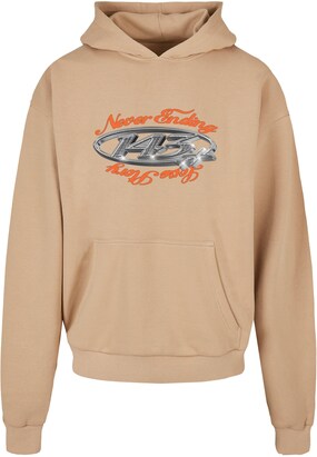 MT Upscale Sweatshirt ‘Never ending…’ Camel / Grijs / Lichtgrijs / Donkeroranje