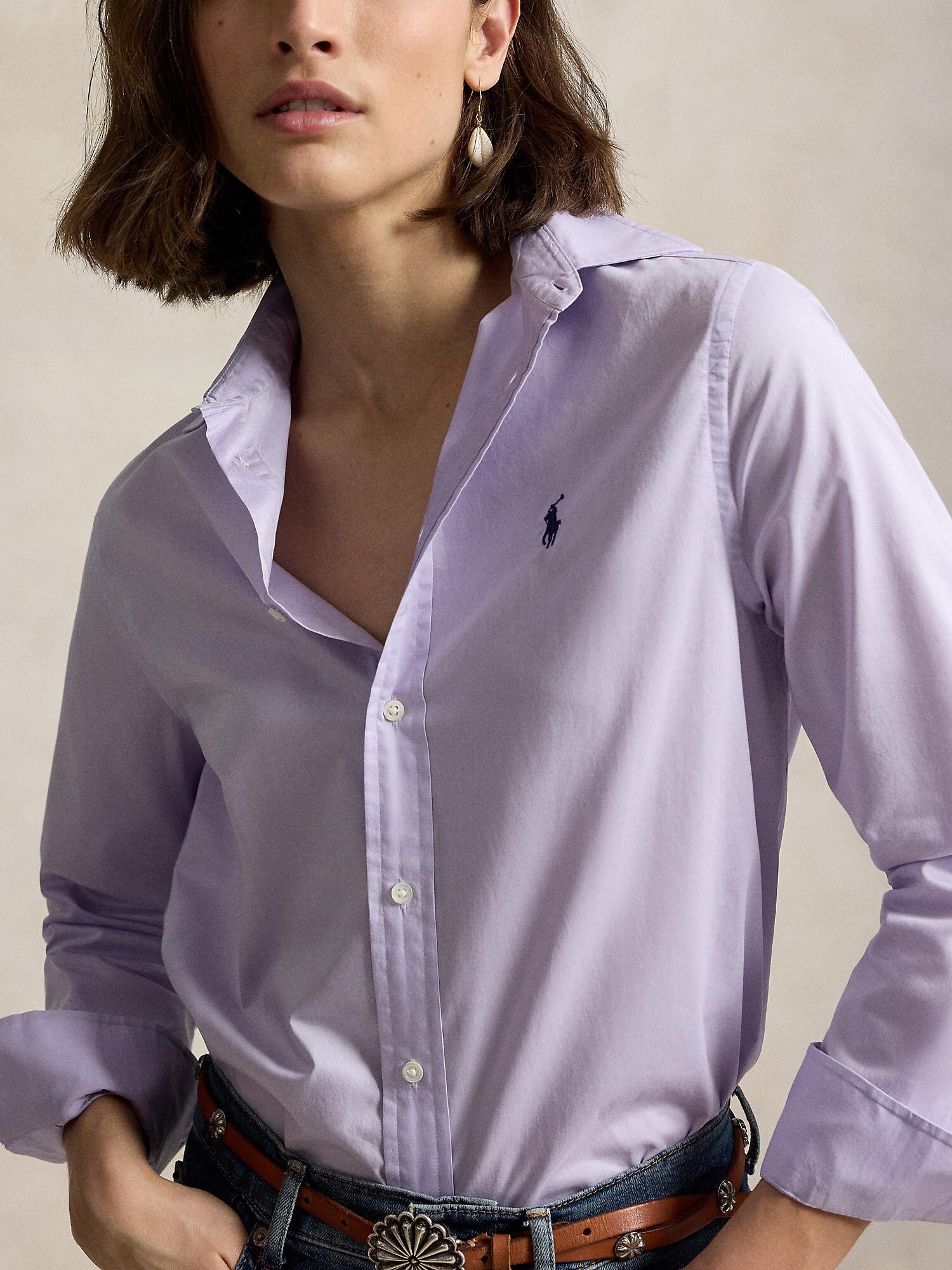 Polo Ralph Lauren Blúzka  levanduľová (obrázok 5)