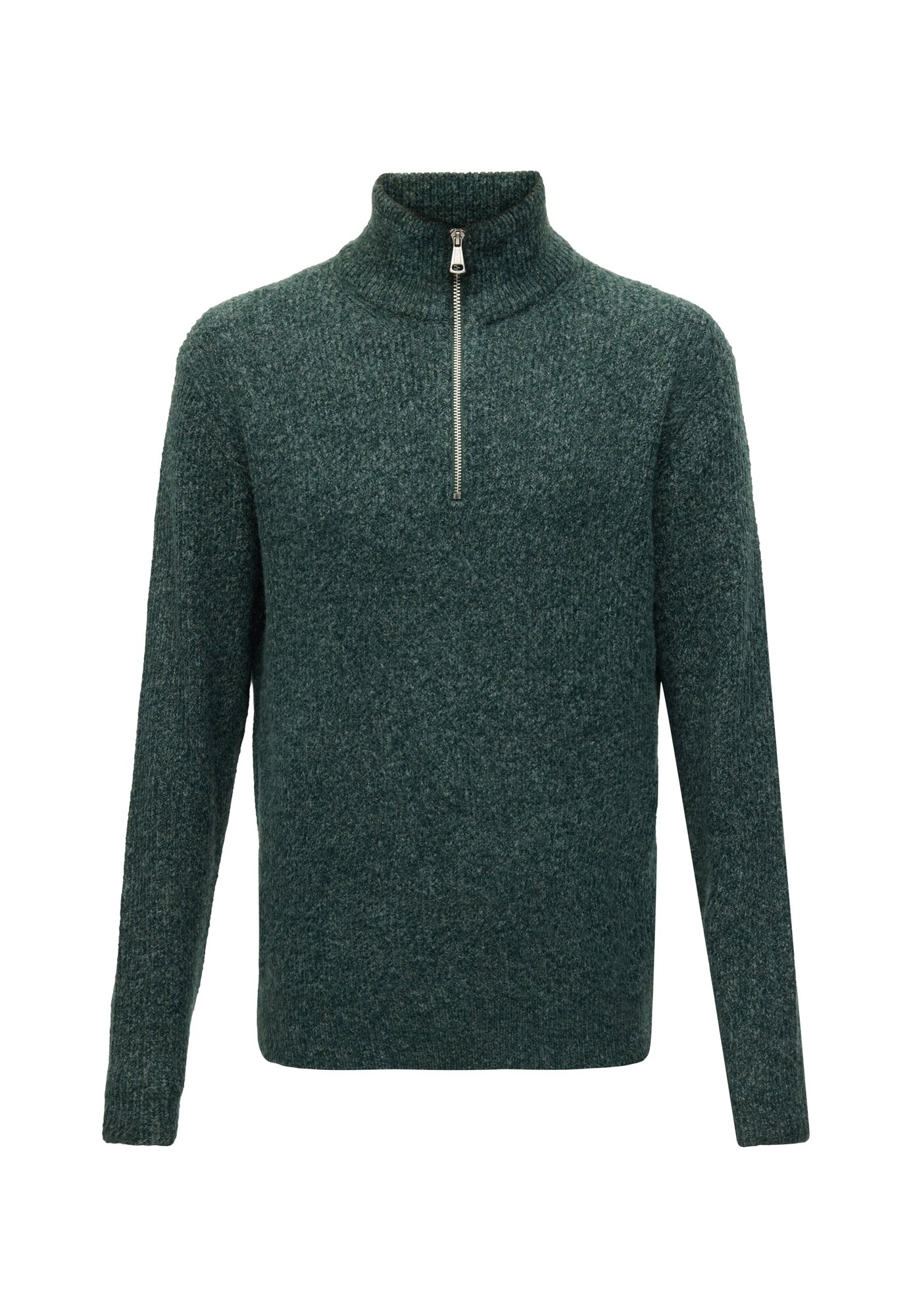JACK & JONES Pulover JORFREDERIKSBERG OLLIE verde închis