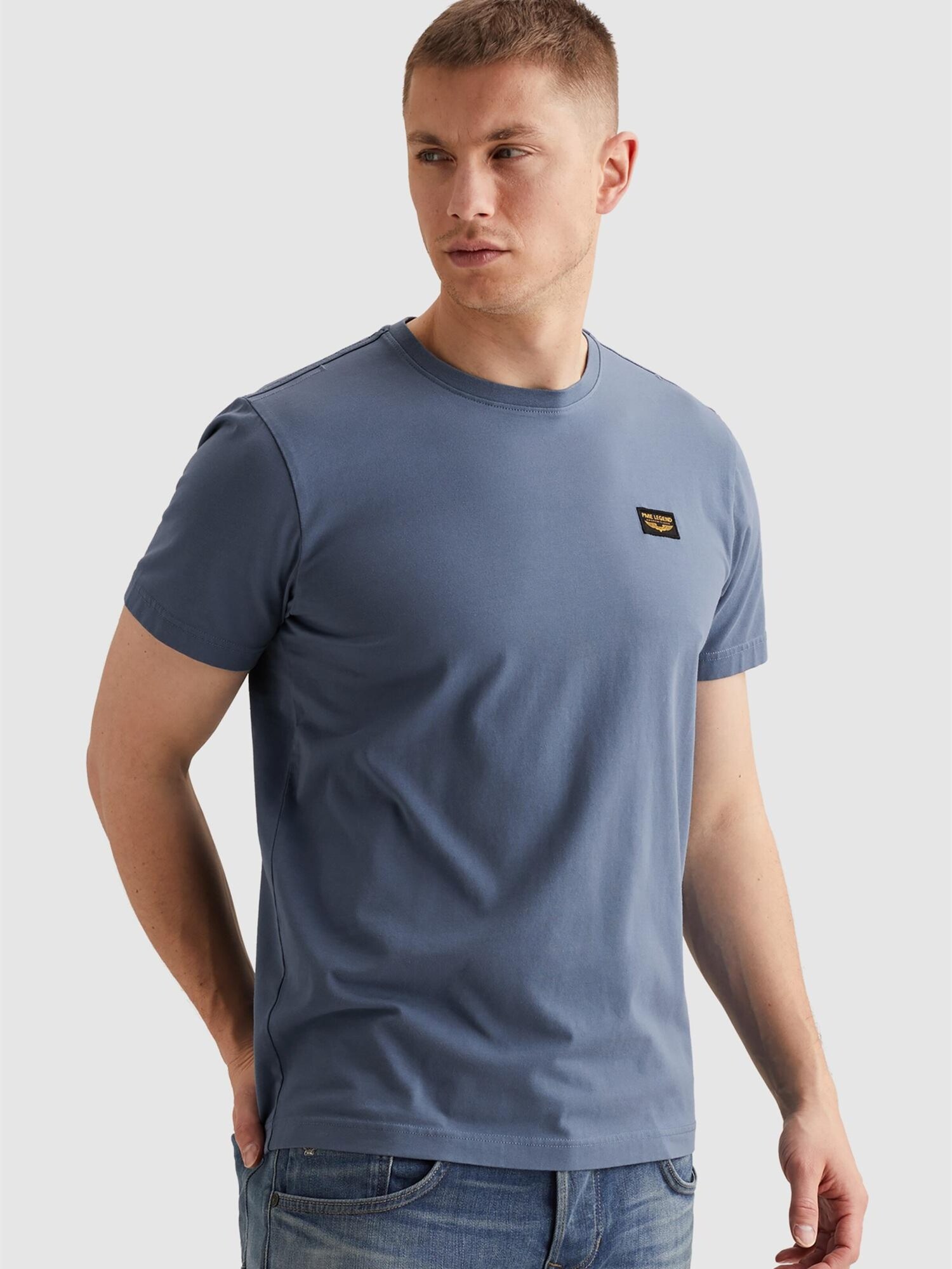 Pme Legend Shirt 'American Classic T-shirt' Donkerblauw