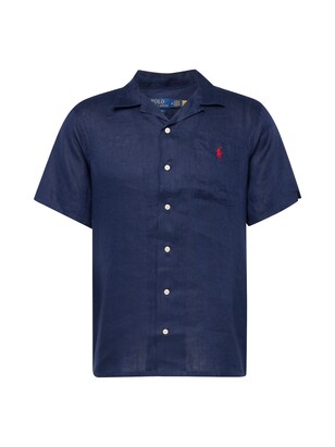 Polo Ralph Lauren Overhemd ‘CLADY’ Navy / Rood