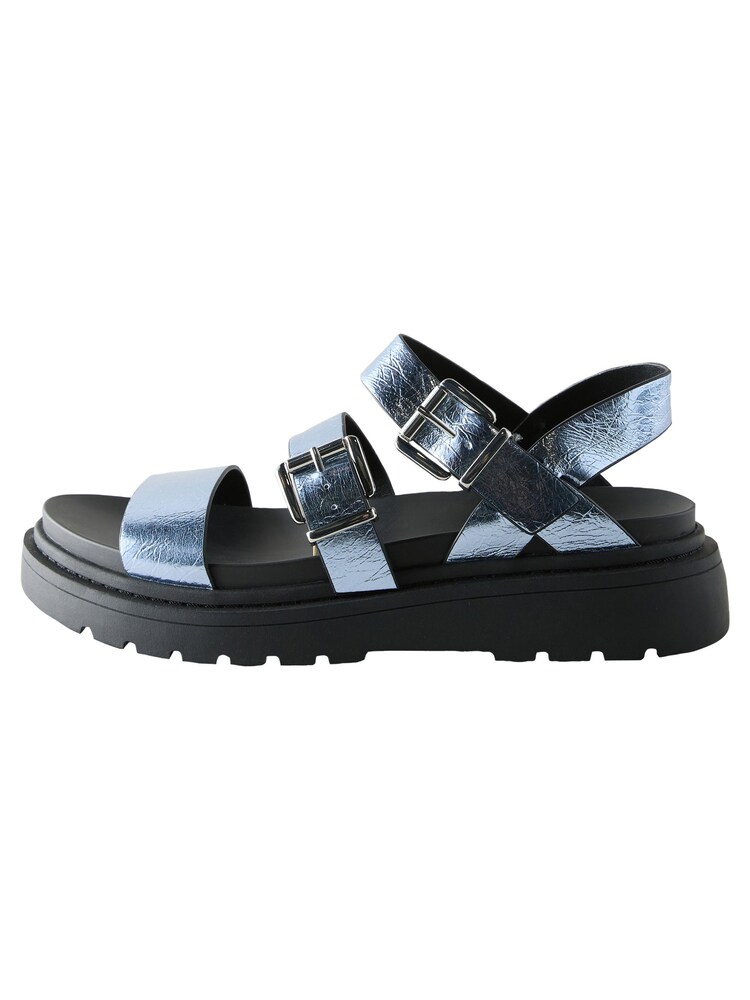 Next Sandale Damen Größe 41 hellblau