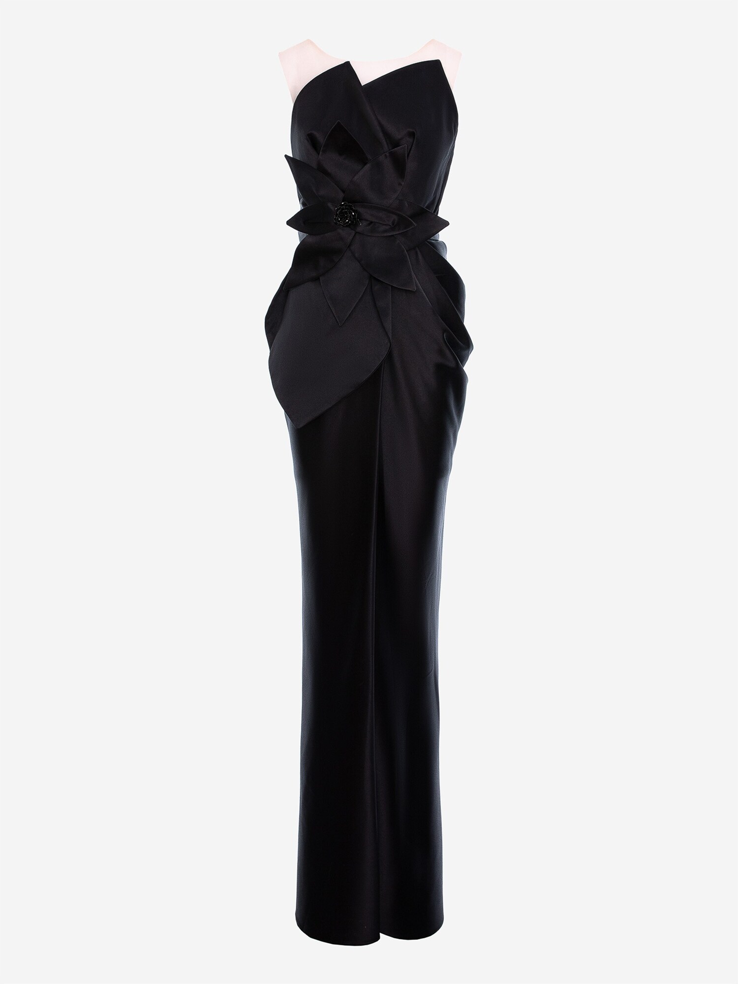 acob a porter Vestido de noche  negro