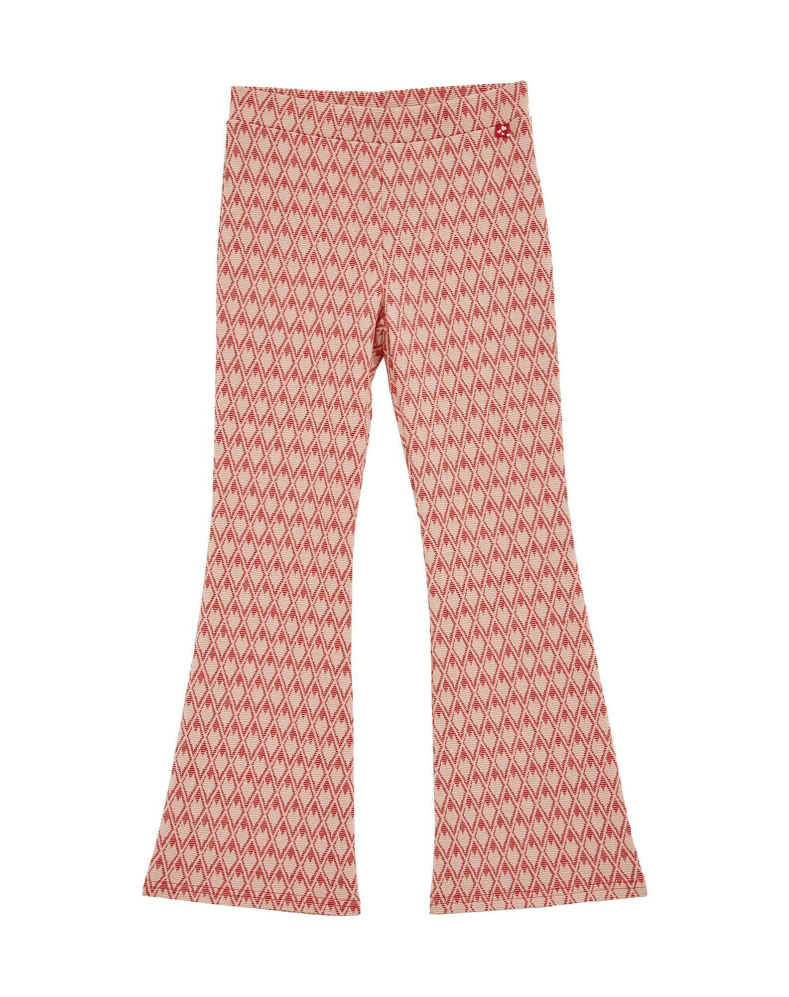 WE Fashion Leggings  bézs / piros akciós termékkép 1