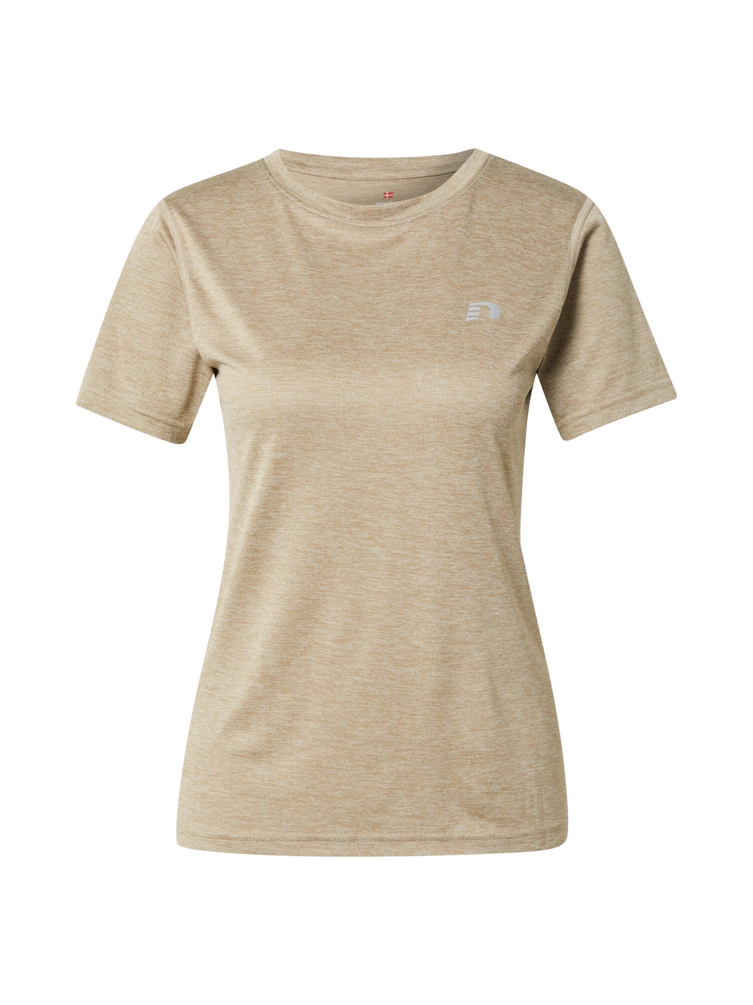 Newline Tricou funcțional  ecru / gri deschis