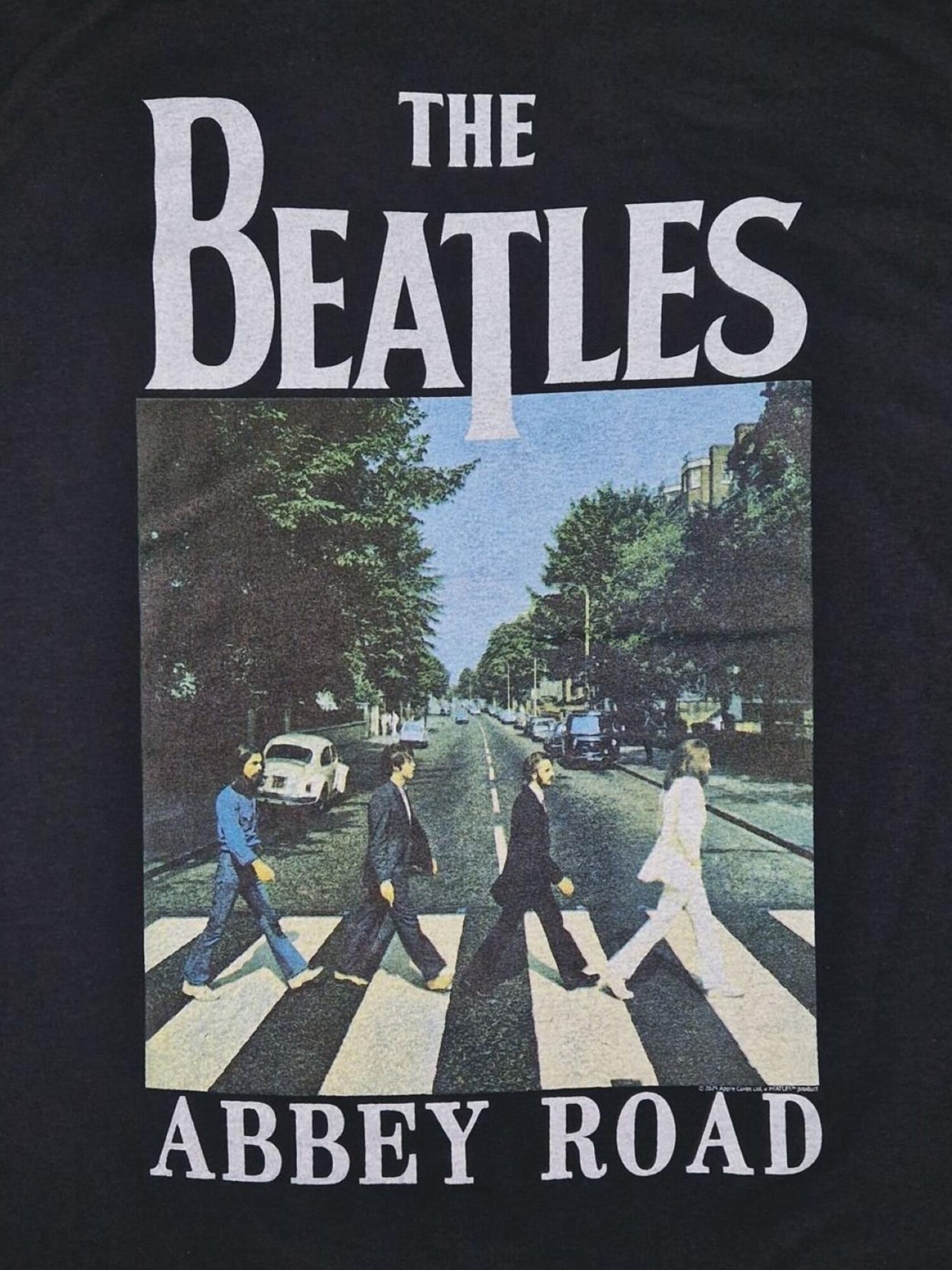 The Beatles Camiseta 'Beatles Abbey Road T-Shirt'  negro – imagen 4