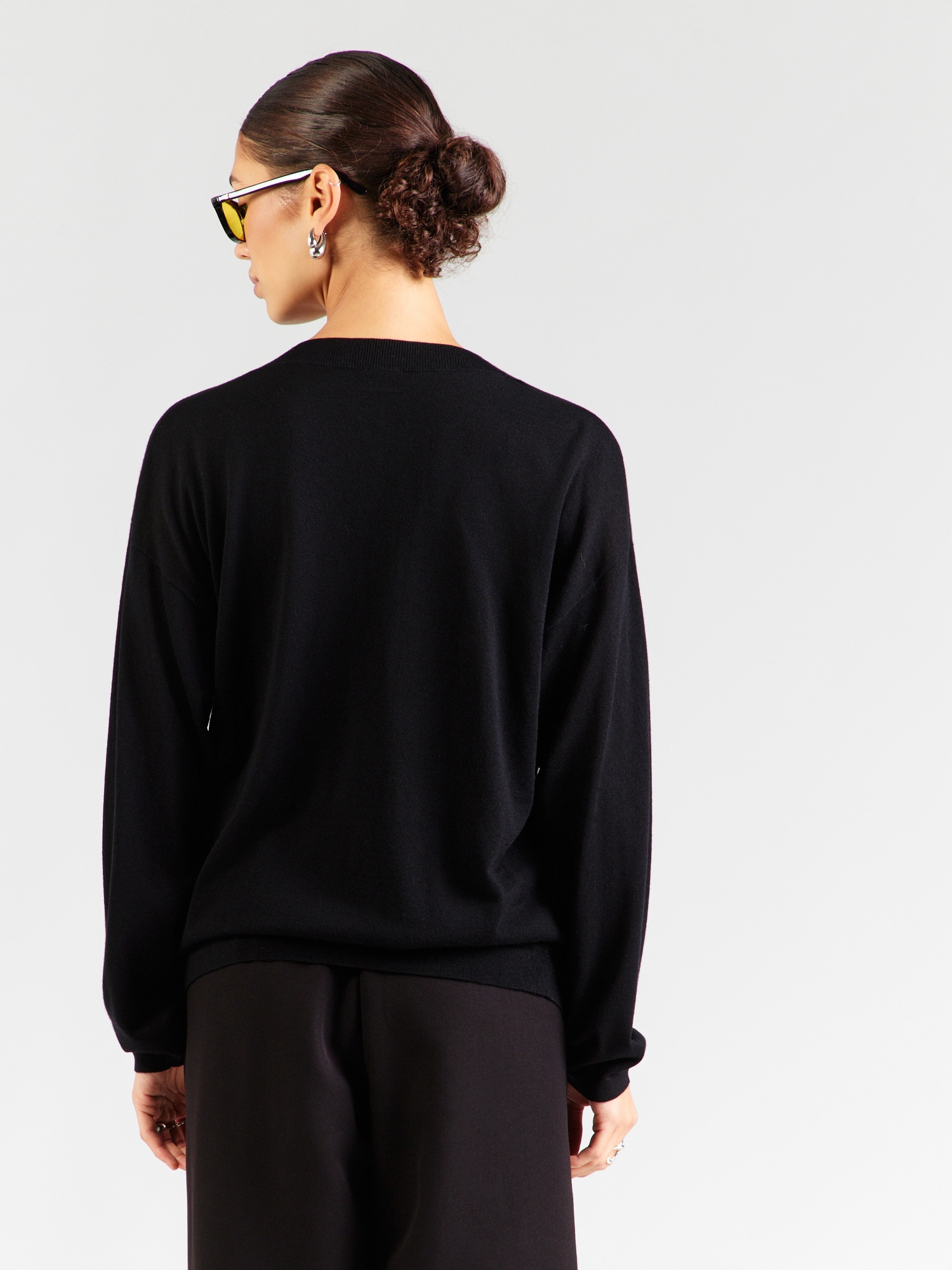 HUGO Jersey 'Sessarina'  negro – imagen 3