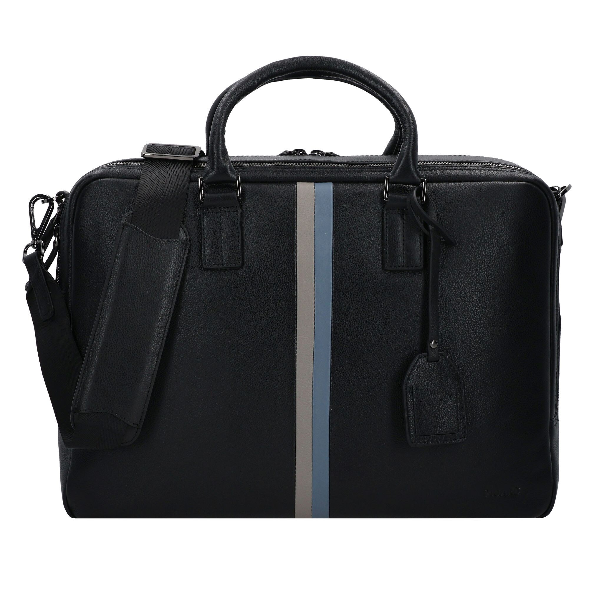 Picard Aktentas 'Horizon' Azuur / Stone Grey / Zwart