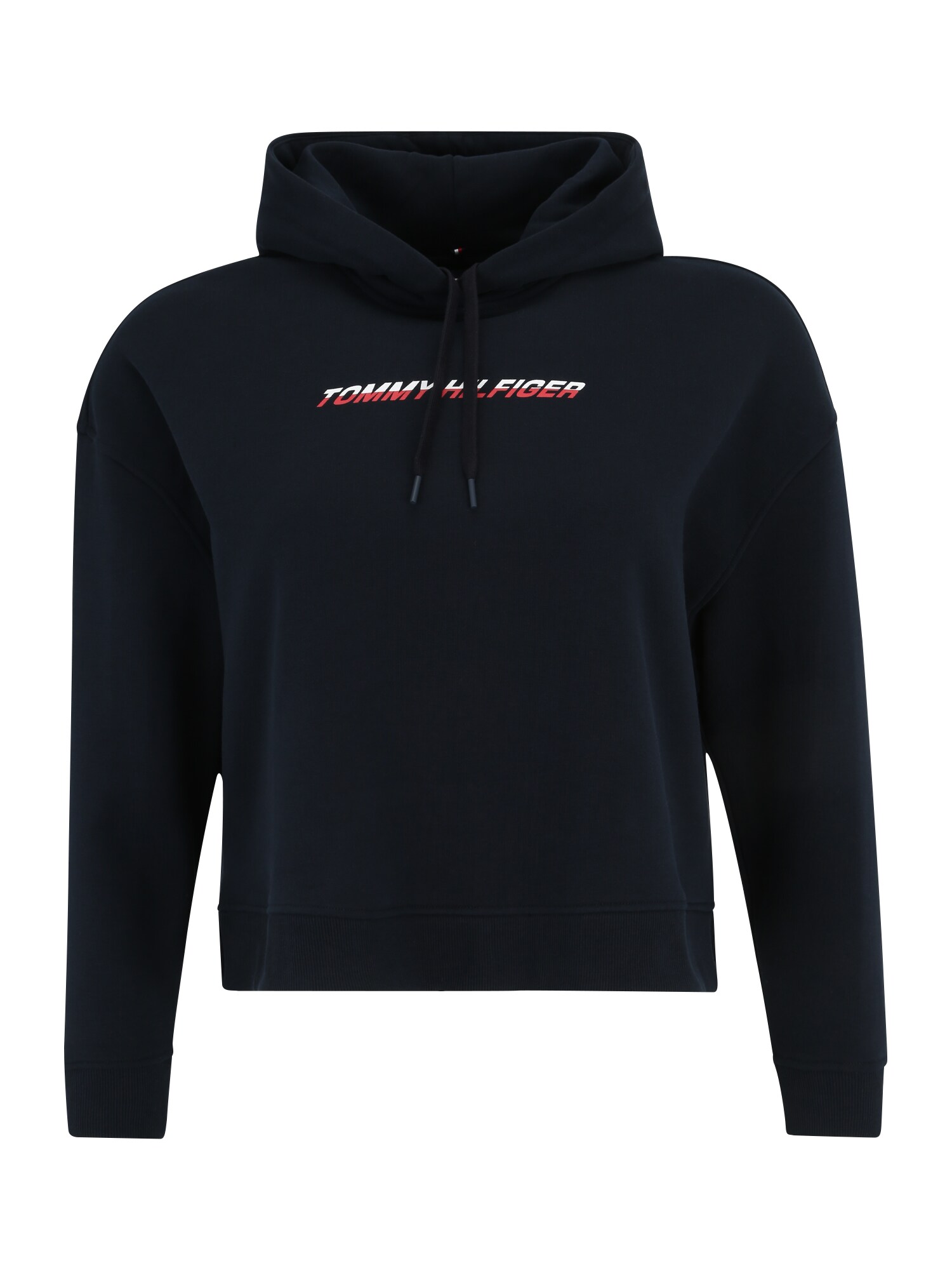 Tommy Hilfiger Curve Mikina  červená / čierna / biela