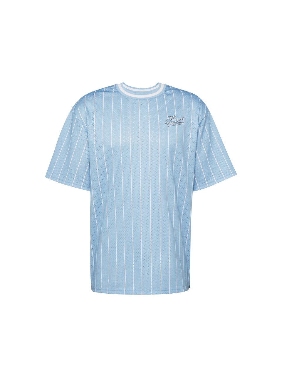 T-shirt ljusblå / svart