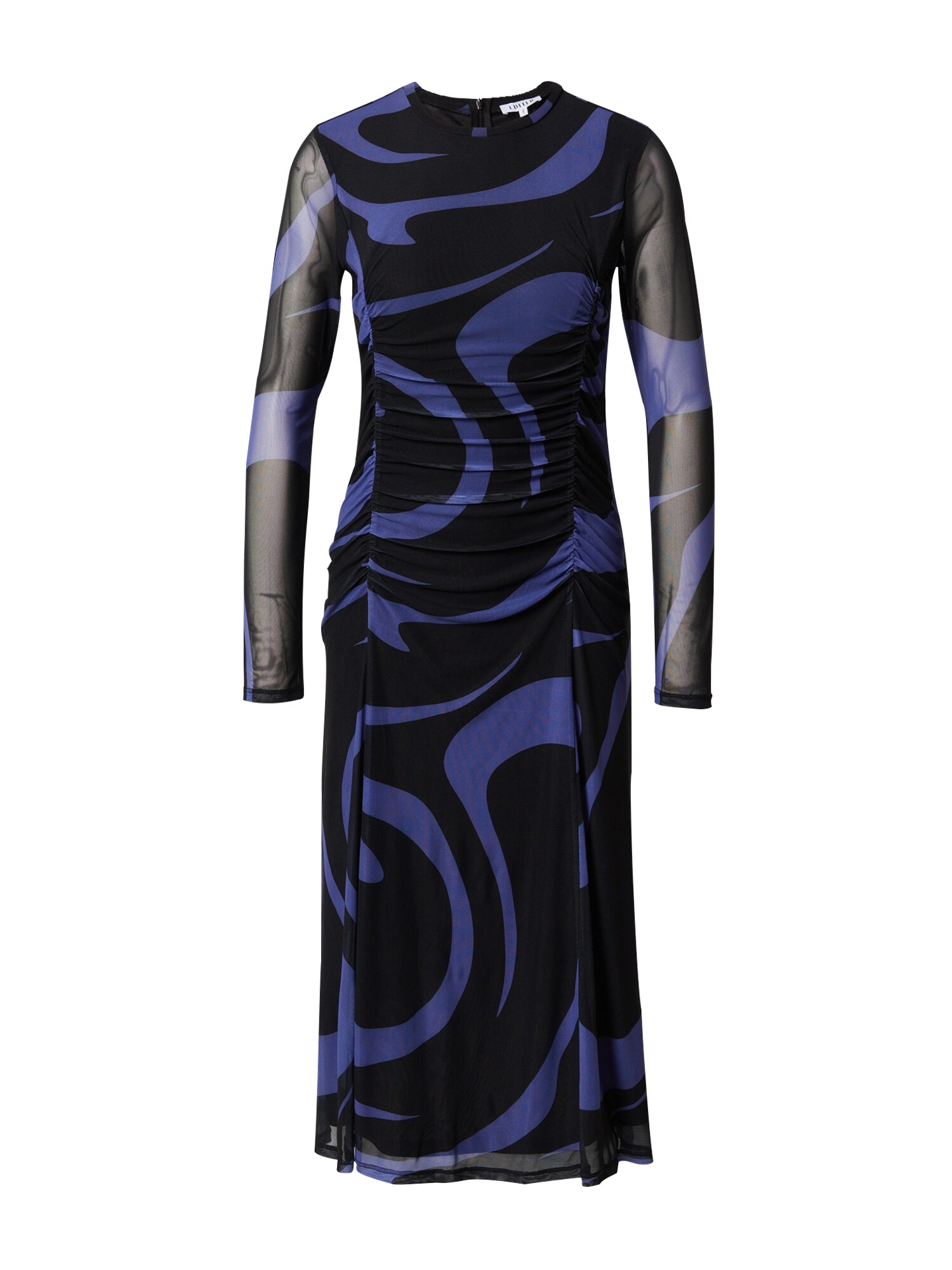EDITED Rochie Calla  albastru / lila / negru