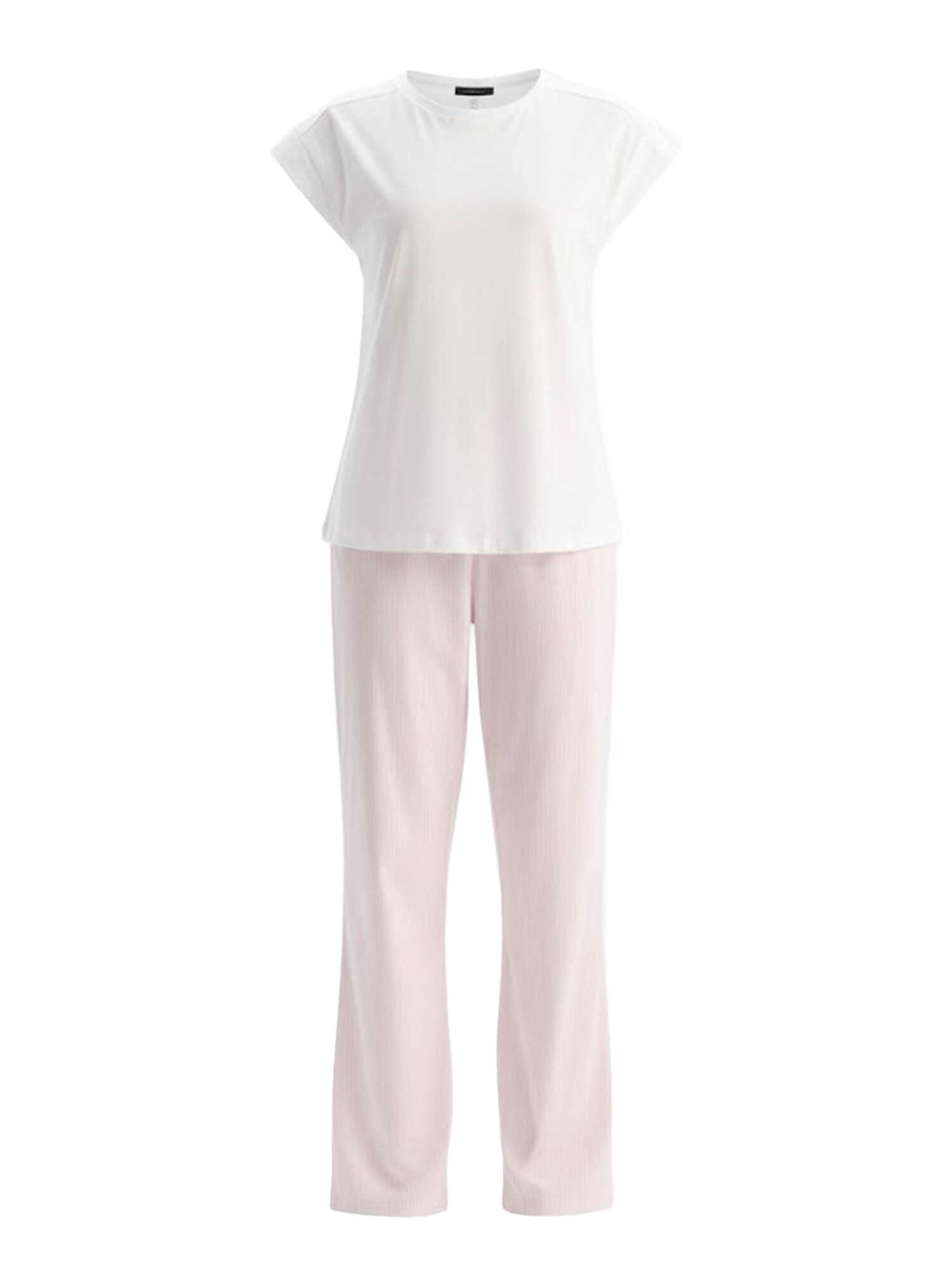 Dagi Pijama  rosé / alb