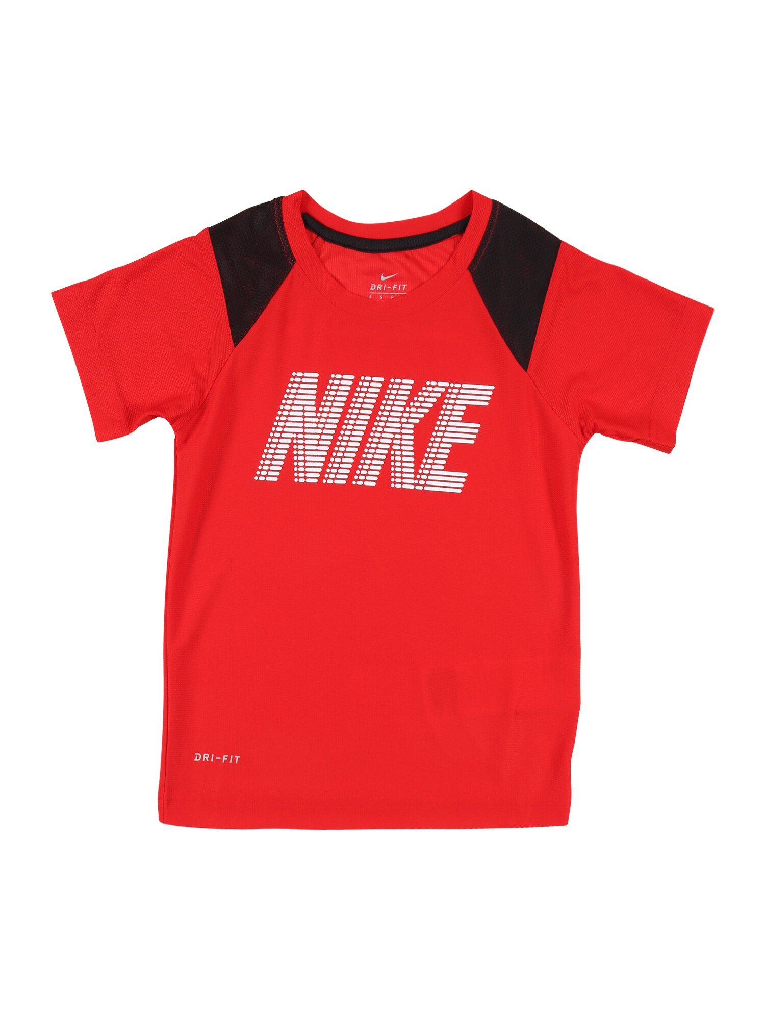 NIKE Sportiniai marškinėliai  raudona / juoda / balta