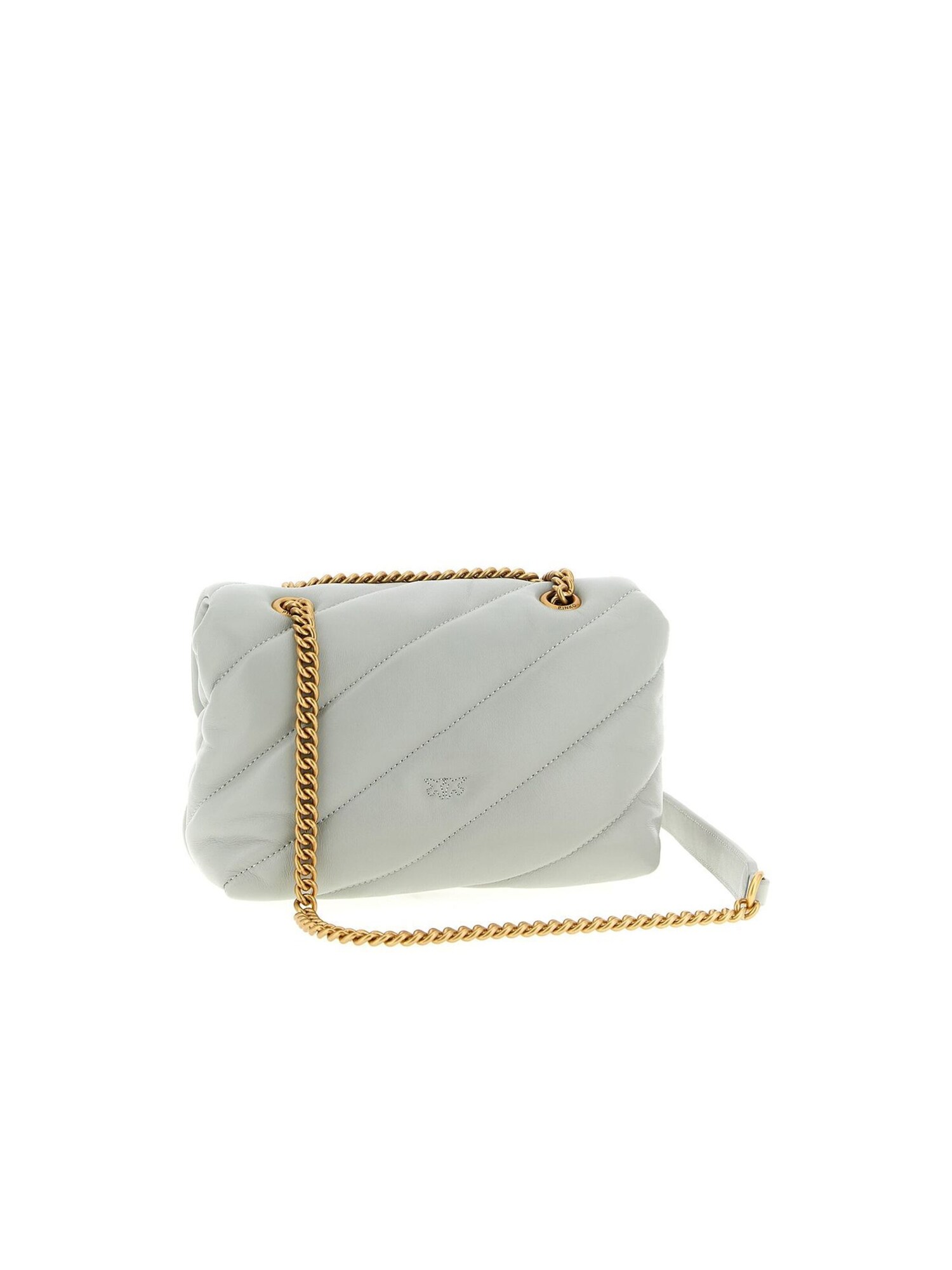 PINKO Bolso de hombro 'Mini Love Puff Crossbody Bag' gris – imagen 2
