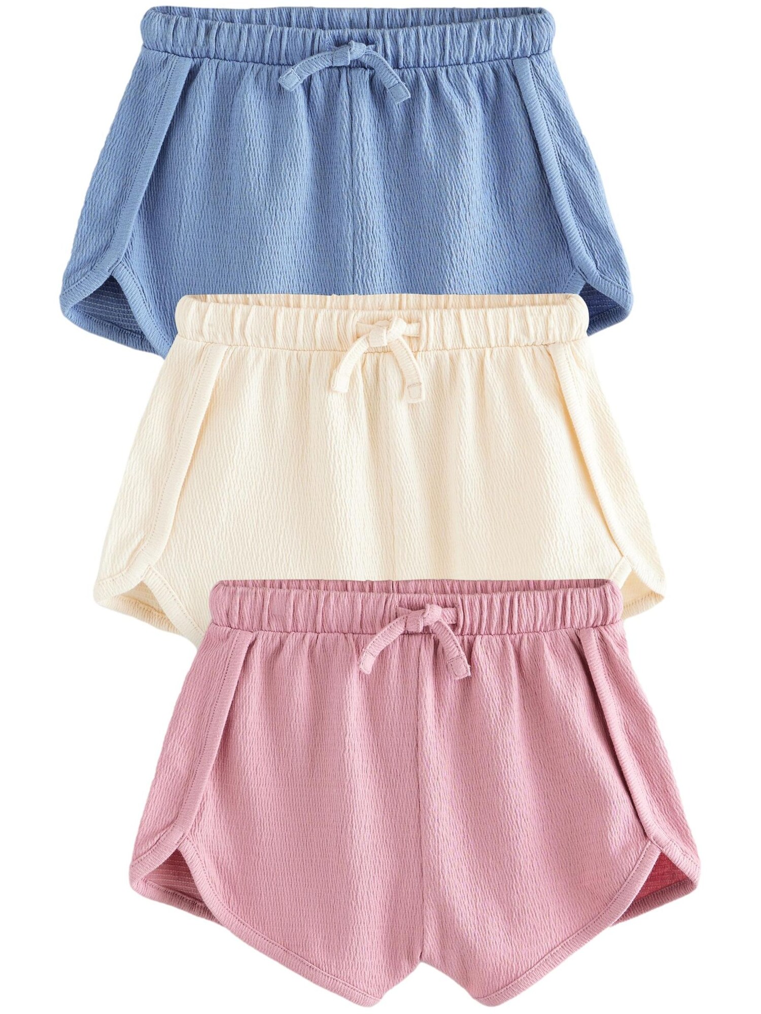 Next Pantaloni  crem / albastru regal / roz pal