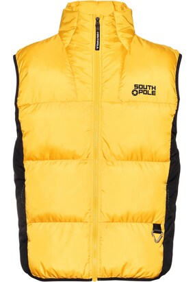 SOUTHPOLE Bodywarmer ‘1.0’ Geel / Zwart