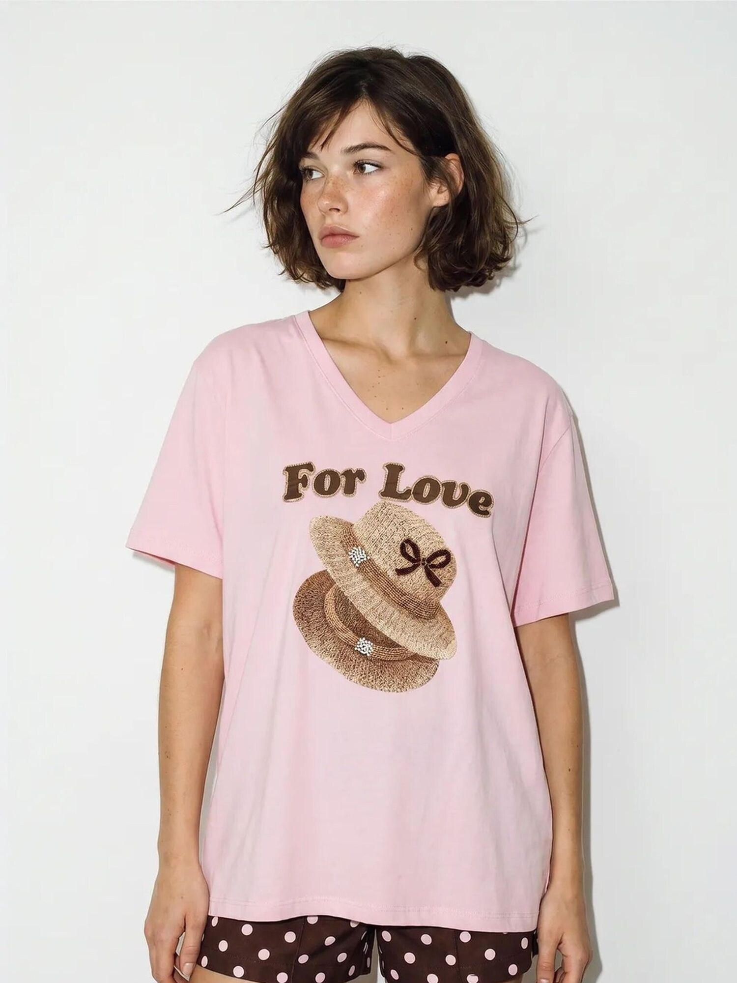 Bianco Lucci Majica 'T-Shirts' rosé