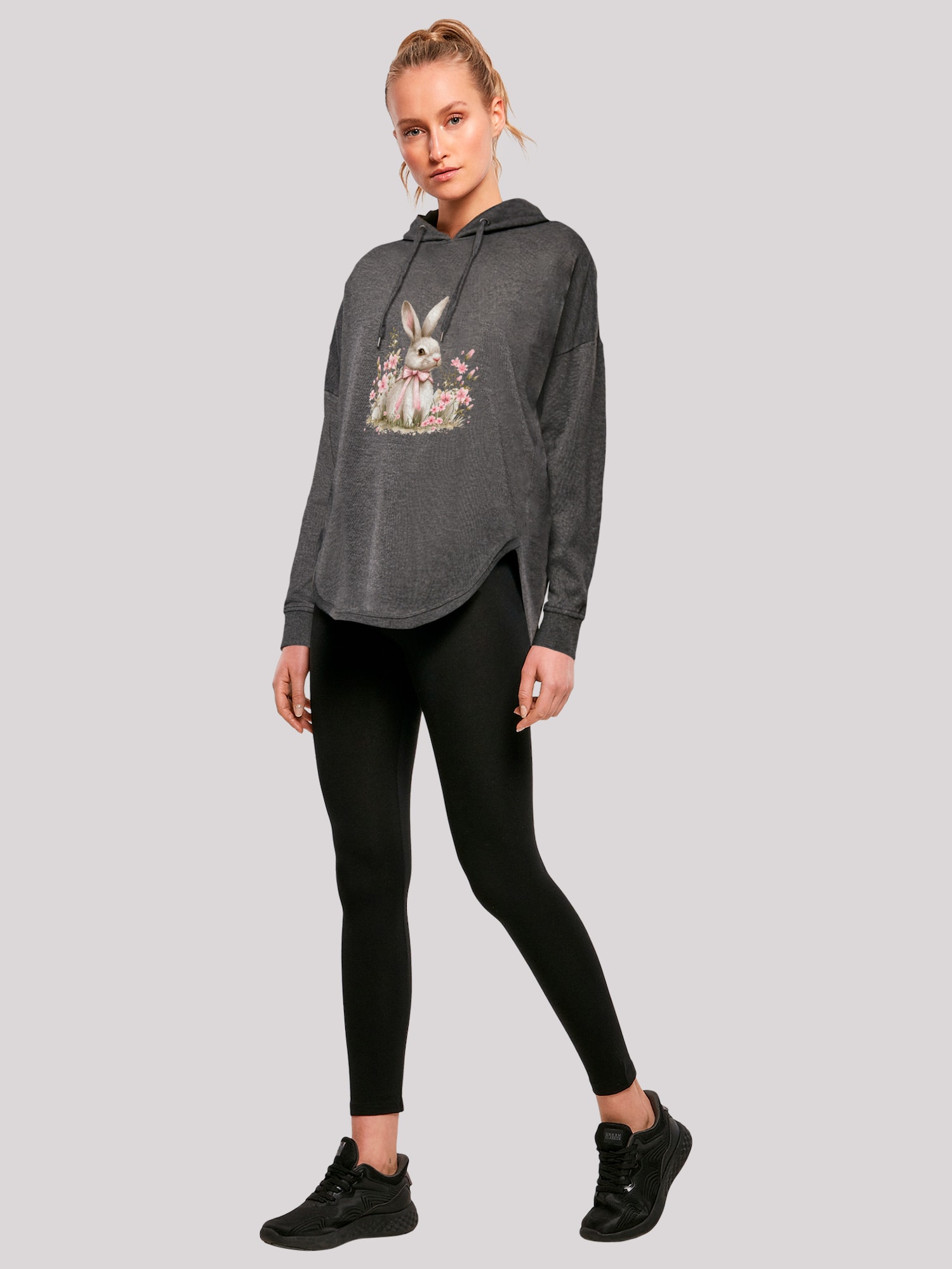 Thumbnail - F4NT4STIC Sweatshirt Niedlicher Osterhase mit Blumen