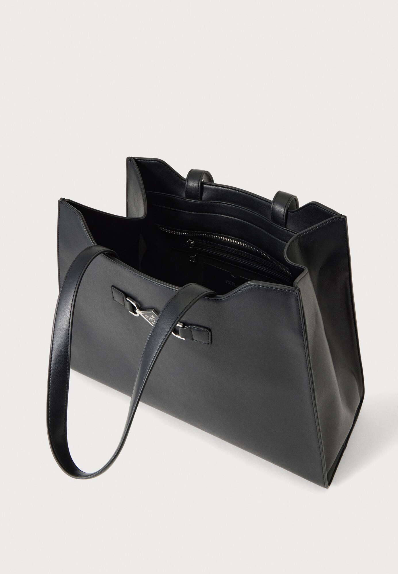 REPLAY Bolso de hombro negro – imagen 14