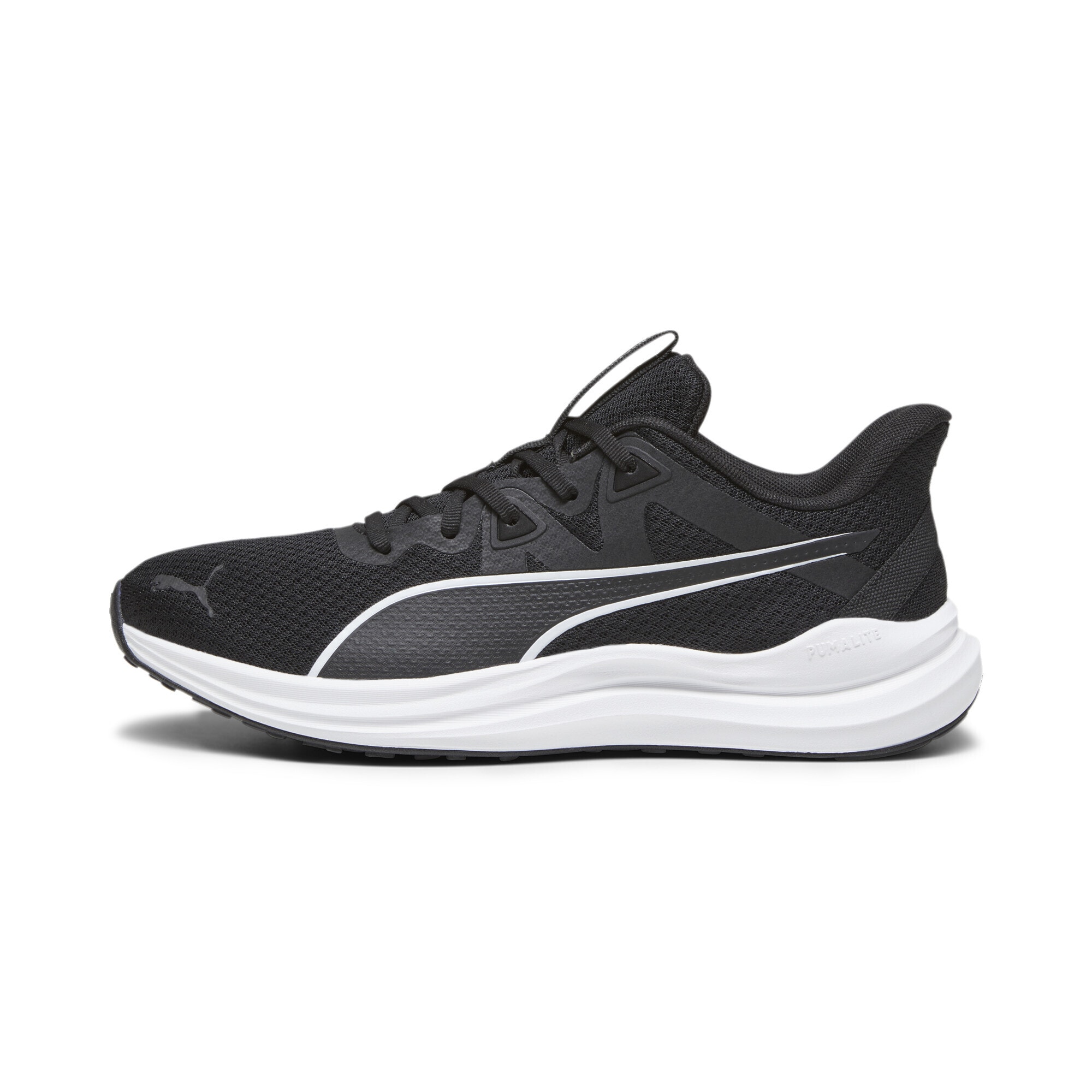 PUMA Bėgimo batai 'Reflect Lite' juoda / balta