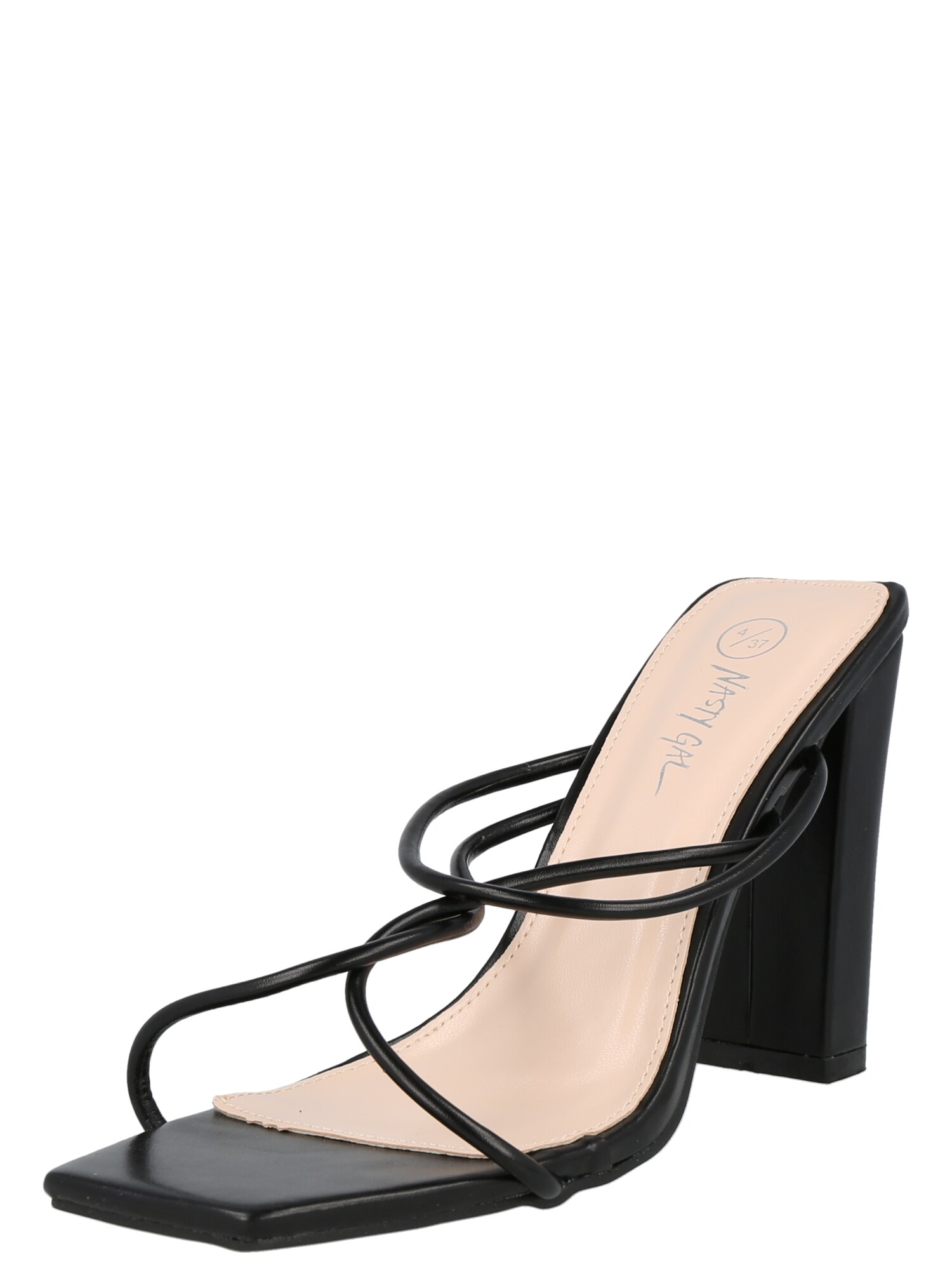Nasty Gal Papucs  fekete akciós termékkép 1