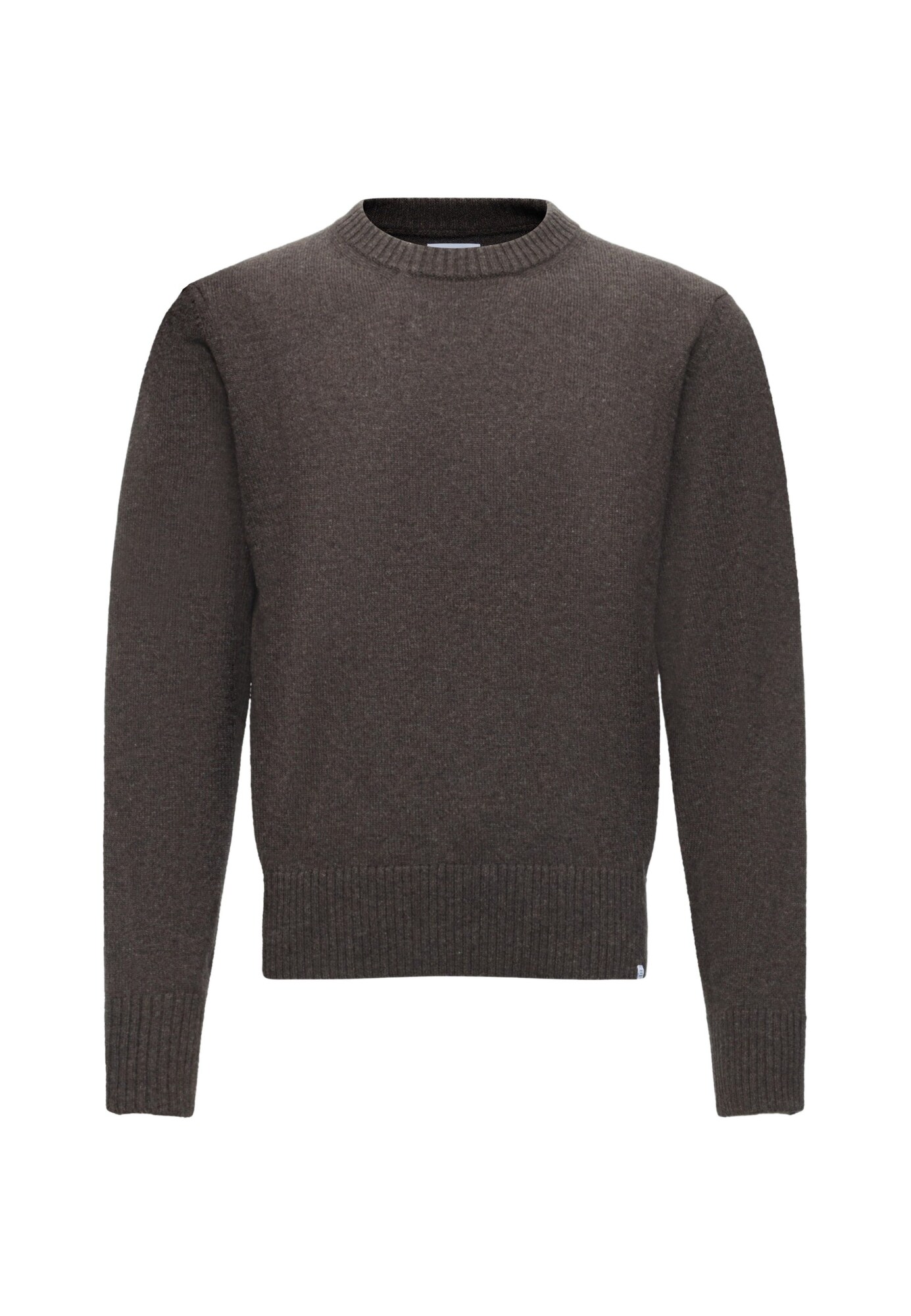 NORSE PROJECTS Jersey 'Stensmark' chocolate – imagen 1