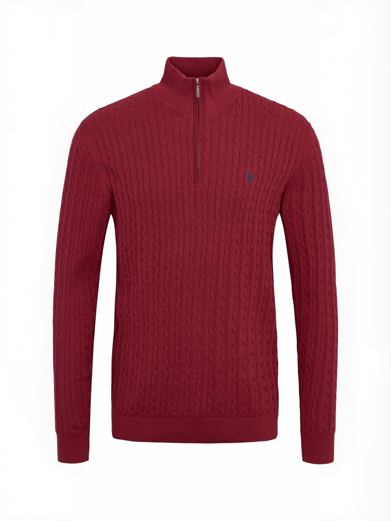U.S. POLO ASSN. Pulover  UMRomeo  roșu