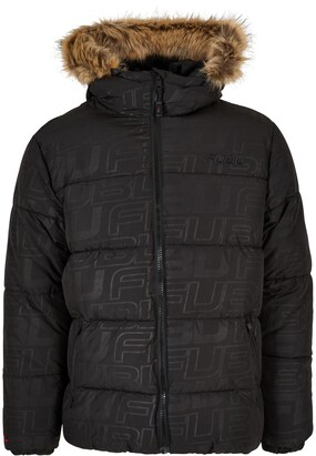 Fubu Winterjas ‘Corporate’ Antraciet / Zwart