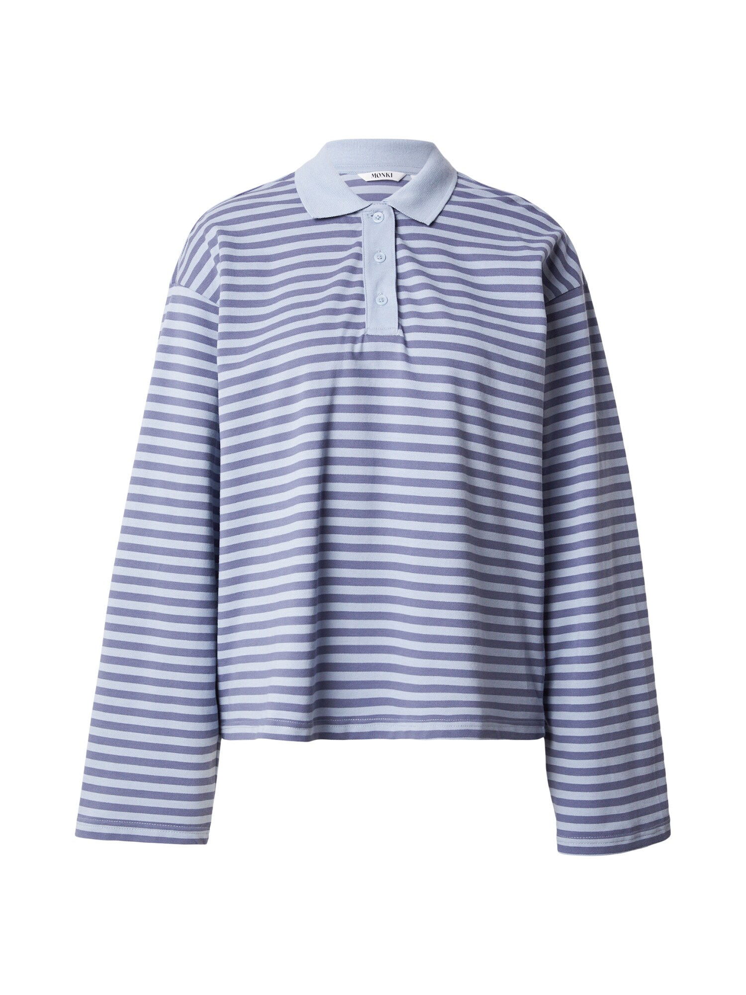 Monki Tricou  albastru marin / albastru deschis