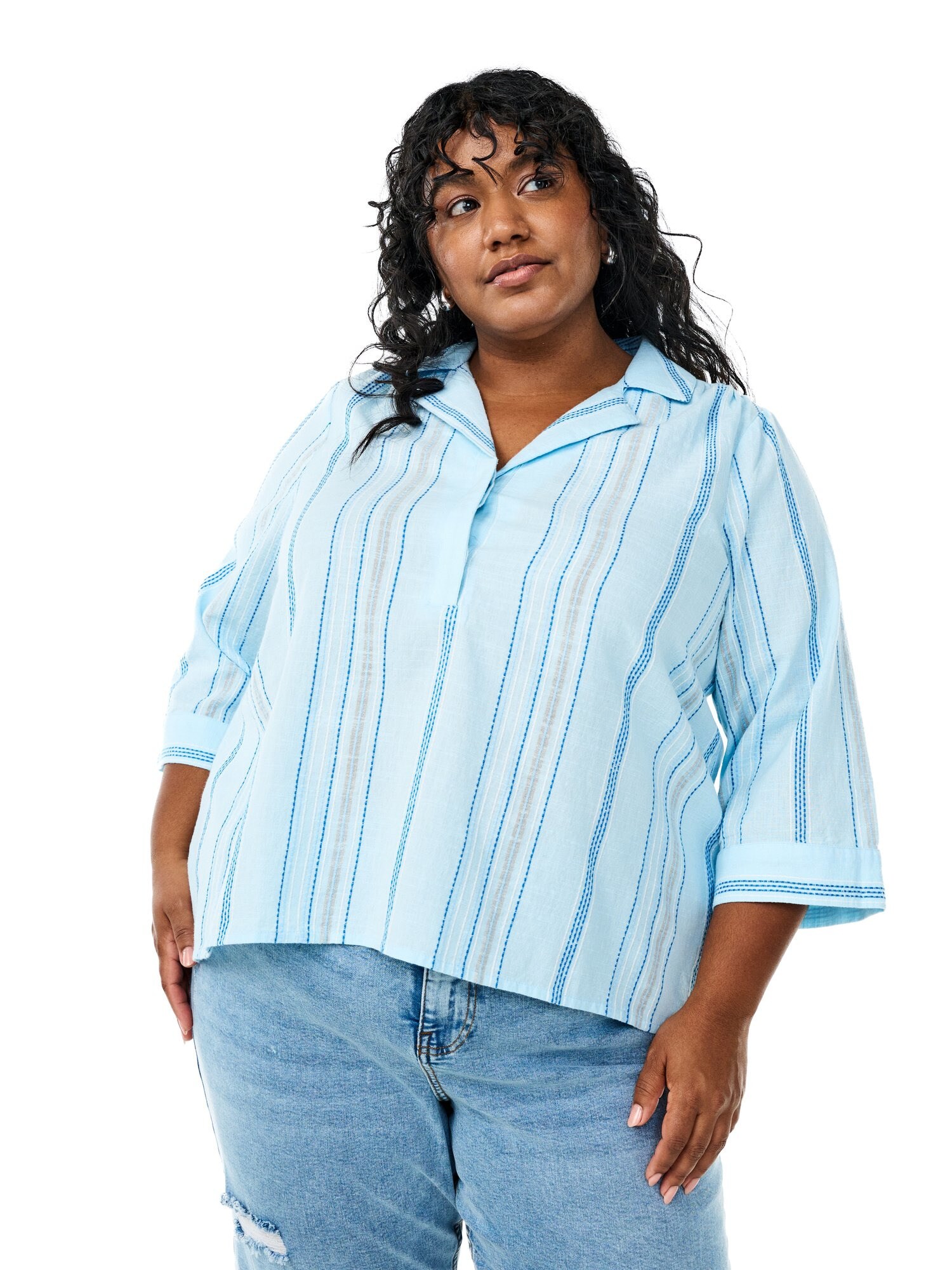 Thumbnail - Zizzi Bluse EMILIO