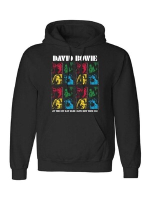 Rockshirts Sudadera 'David Bowie New York Kit Kat Club'  negro