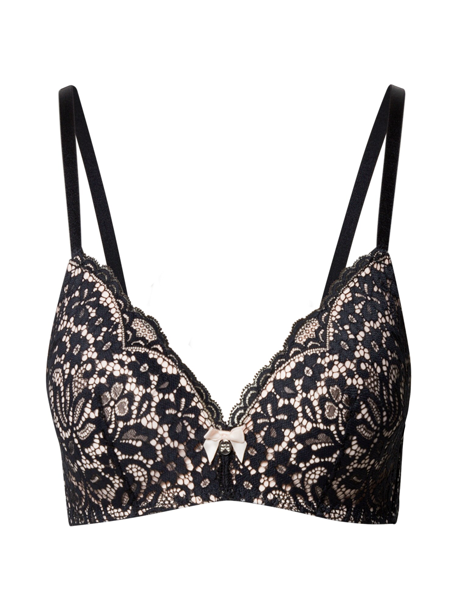 Hunkemöller Liemenėlė 'Rose'  juoda / smėlio