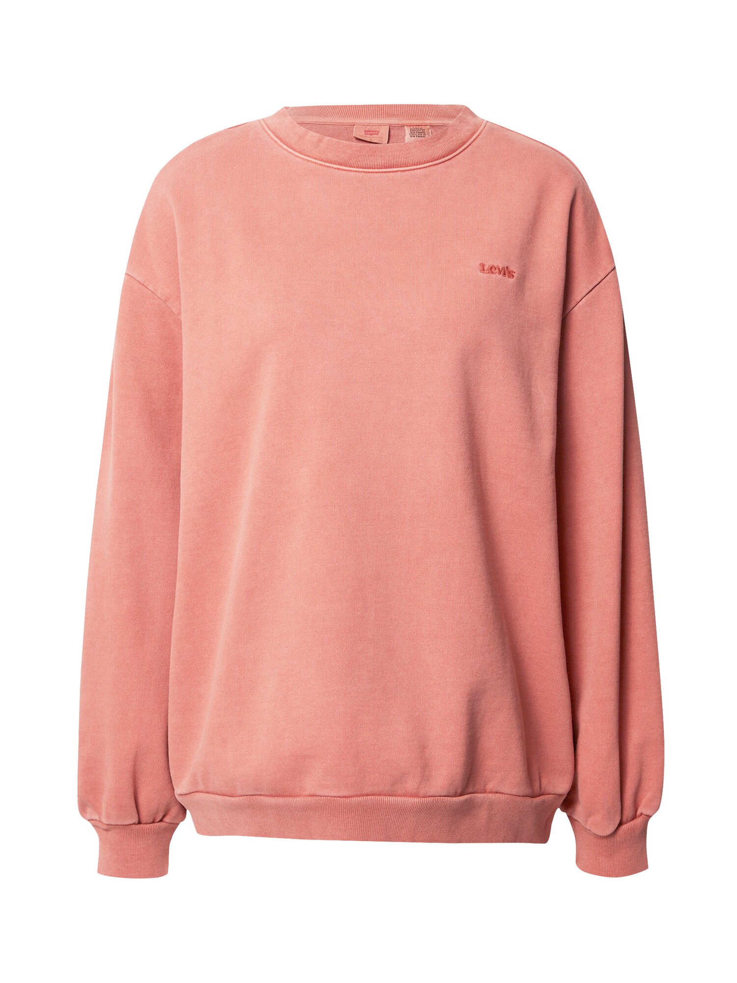 LEVI'S Megztinis be užsegimo 'MELROSE SLOUCHY CREW'  rūdžių raudona