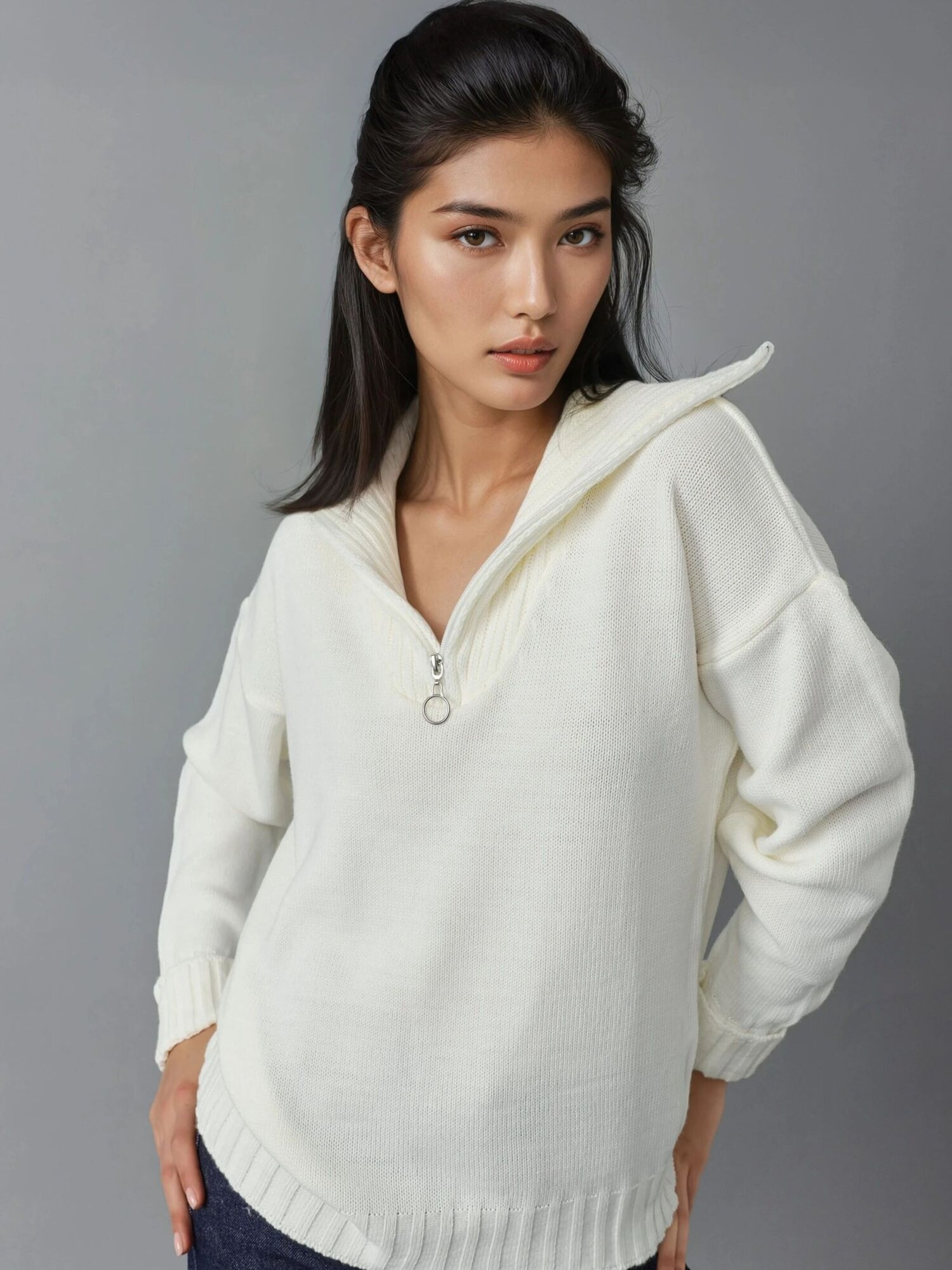 My fashion Pulover 'Pullover' bijela