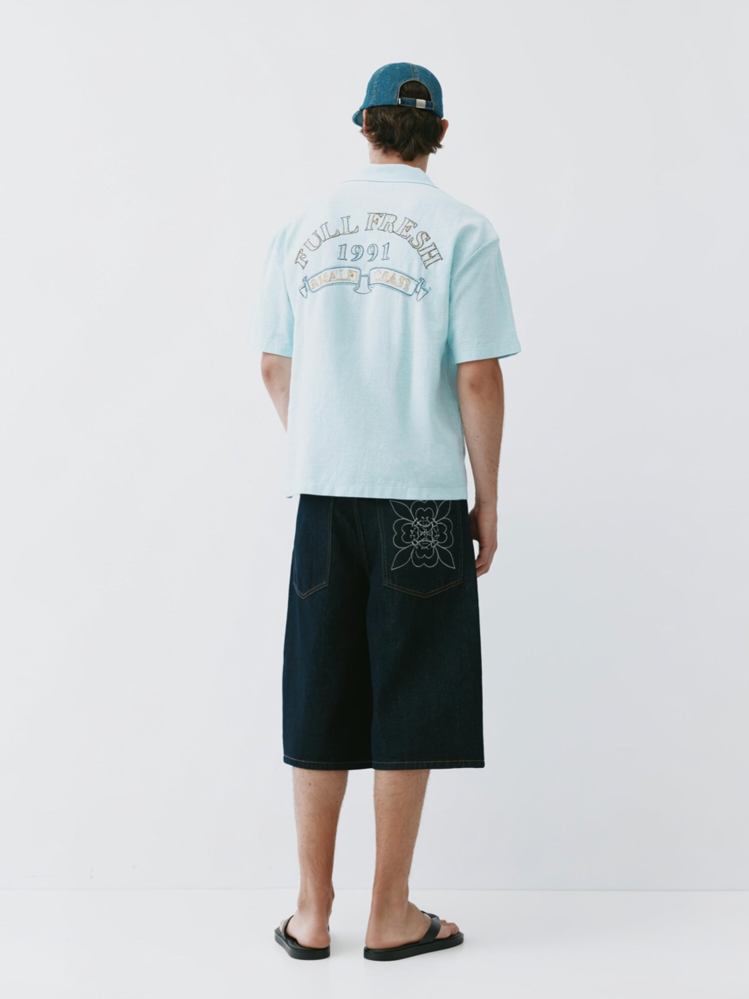 Pull&Bear Košeľa  svetlomodrá (obrázok 3)