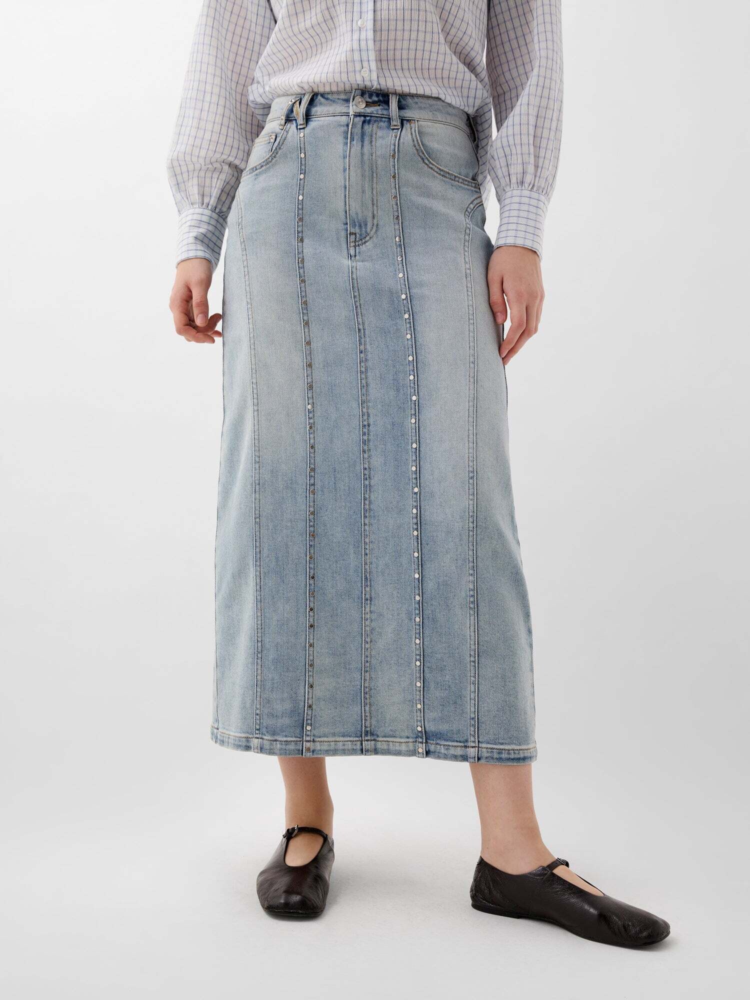 Thumbnail - Scalpers Pocket Joy Denim Skirt