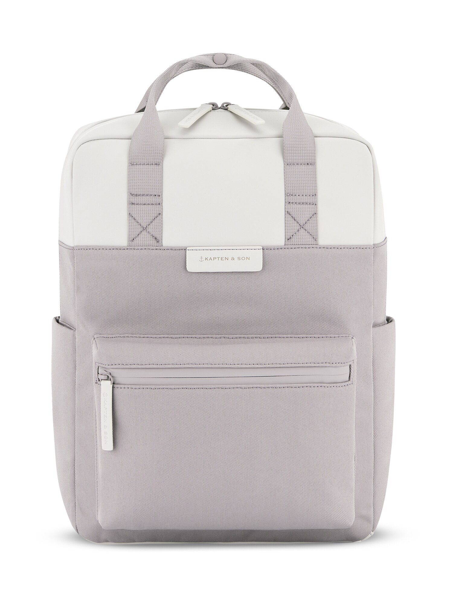 Kapten & Son Rucsac Bergen Pro  gri deschis / mov liliachiu