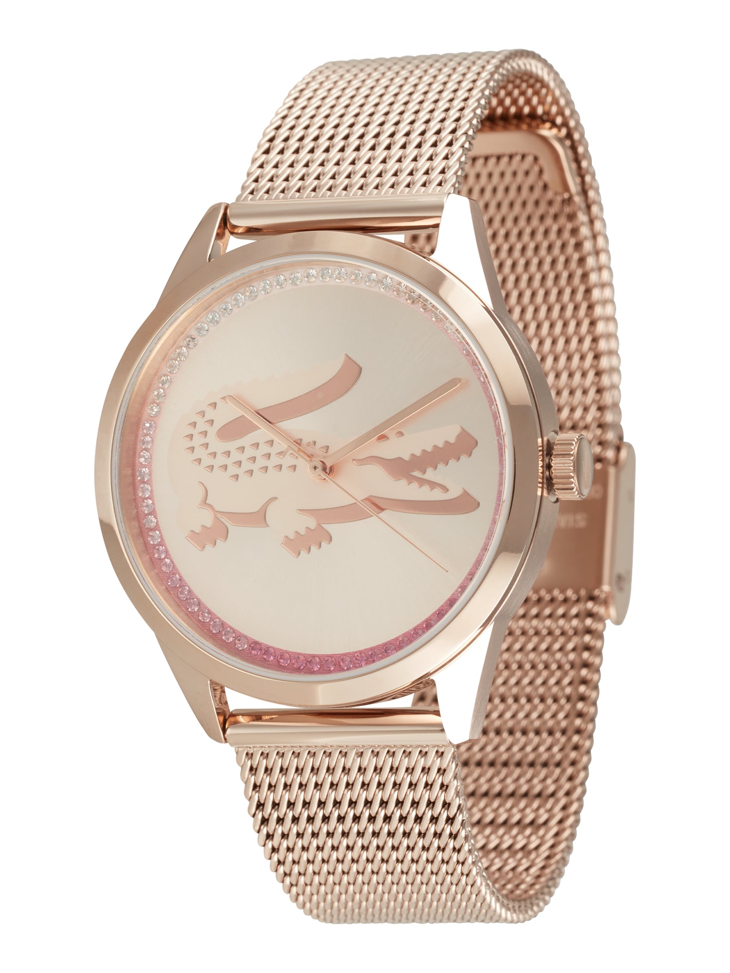 LACOSTE Analoginis (įprasto dizaino) laikrodis rožinio aukso spalva / rožinė / rožių spalva