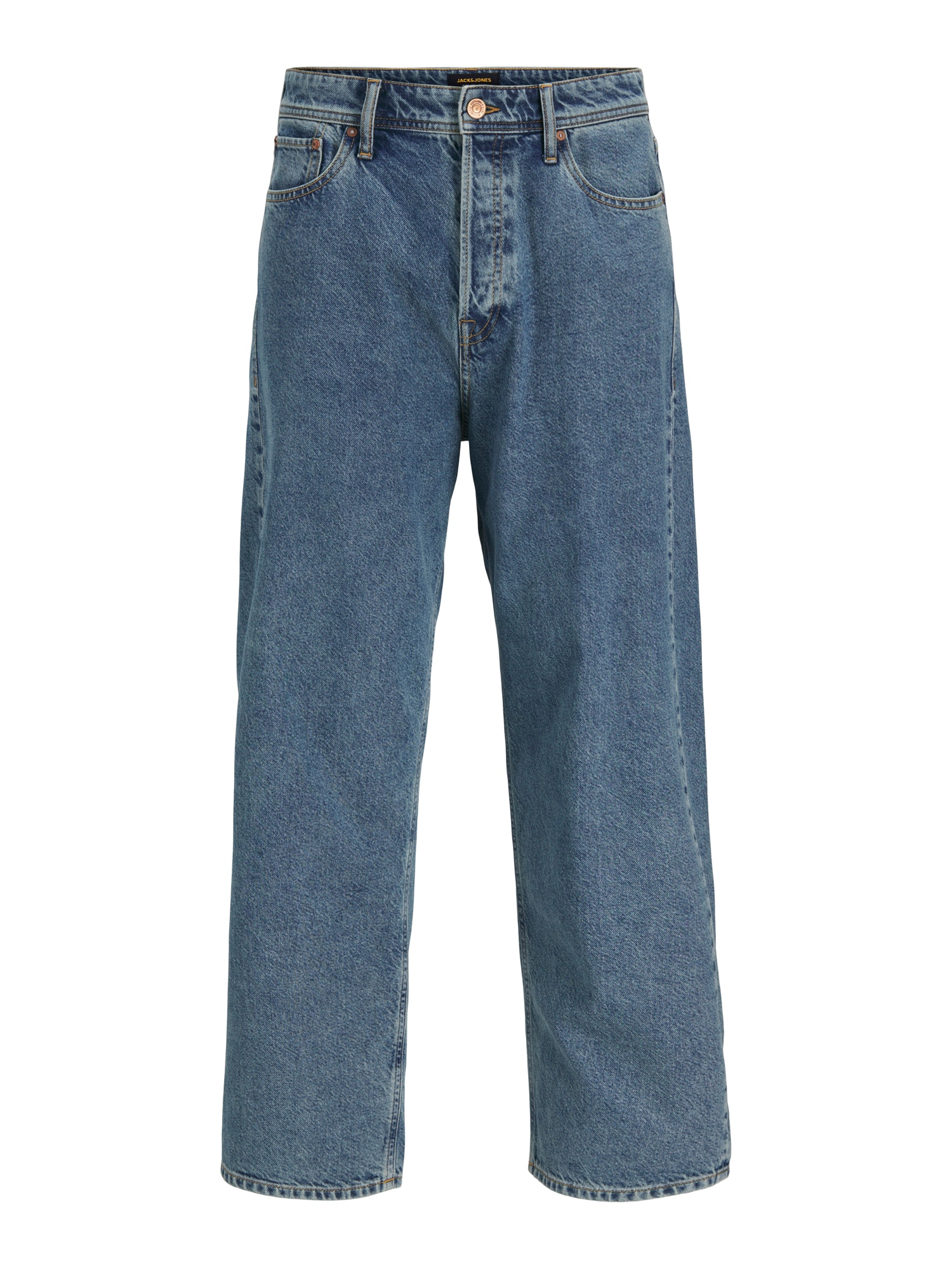 Jack & Jones Plus Jeans JJICHRIS JJORIGINAL  albastru