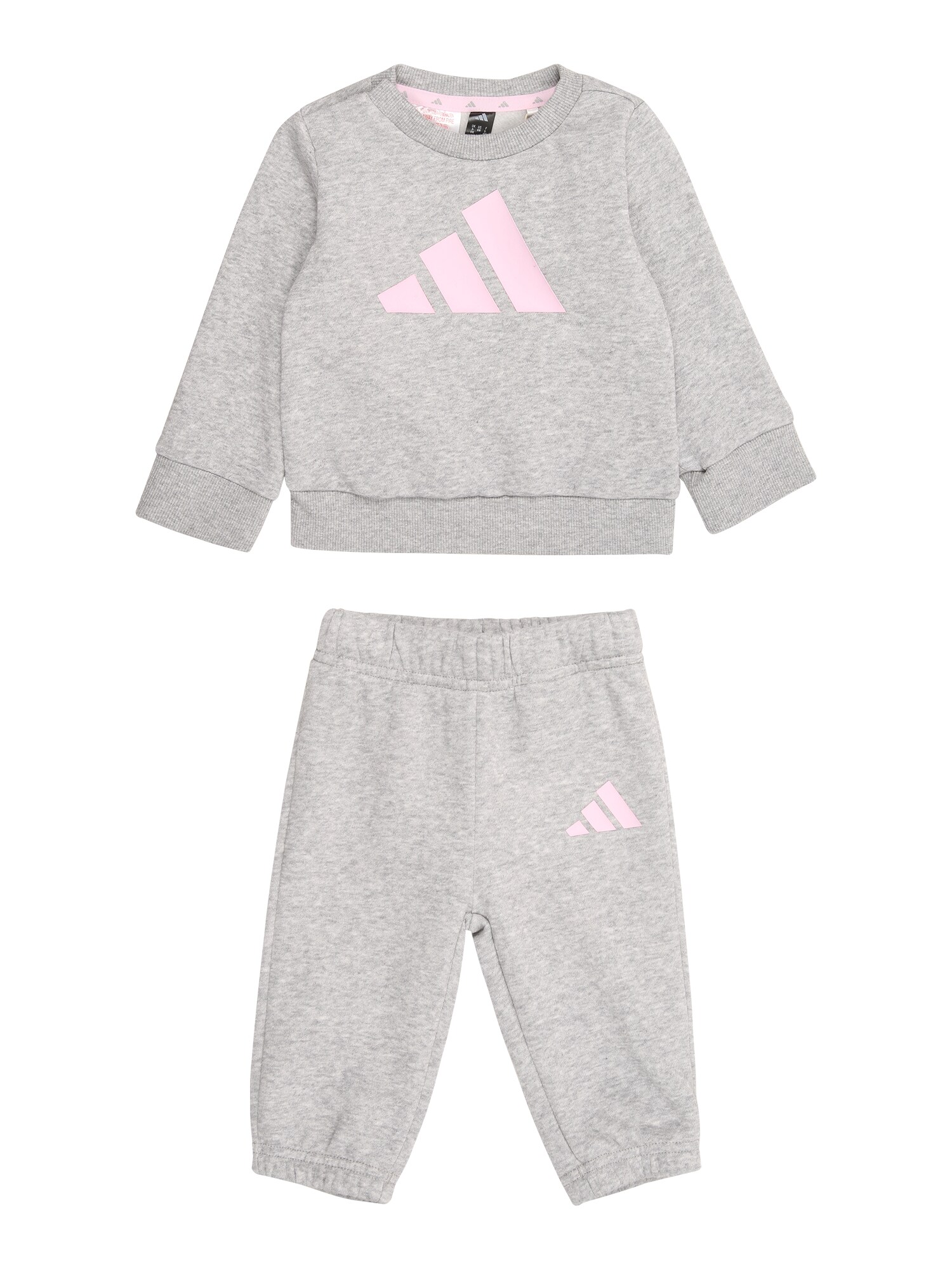 ADIDAS SPORTSWEAR Tréningruha  szürke melír / rózsaszín akciós termékkép 1