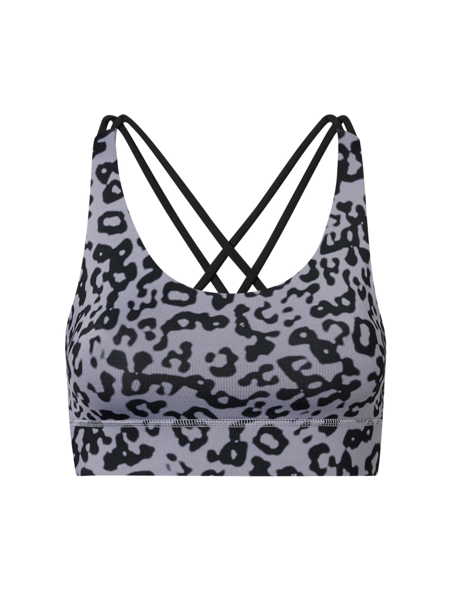 Hey Honey Sujetador deportivo 'Criss Cross'  gris basalto