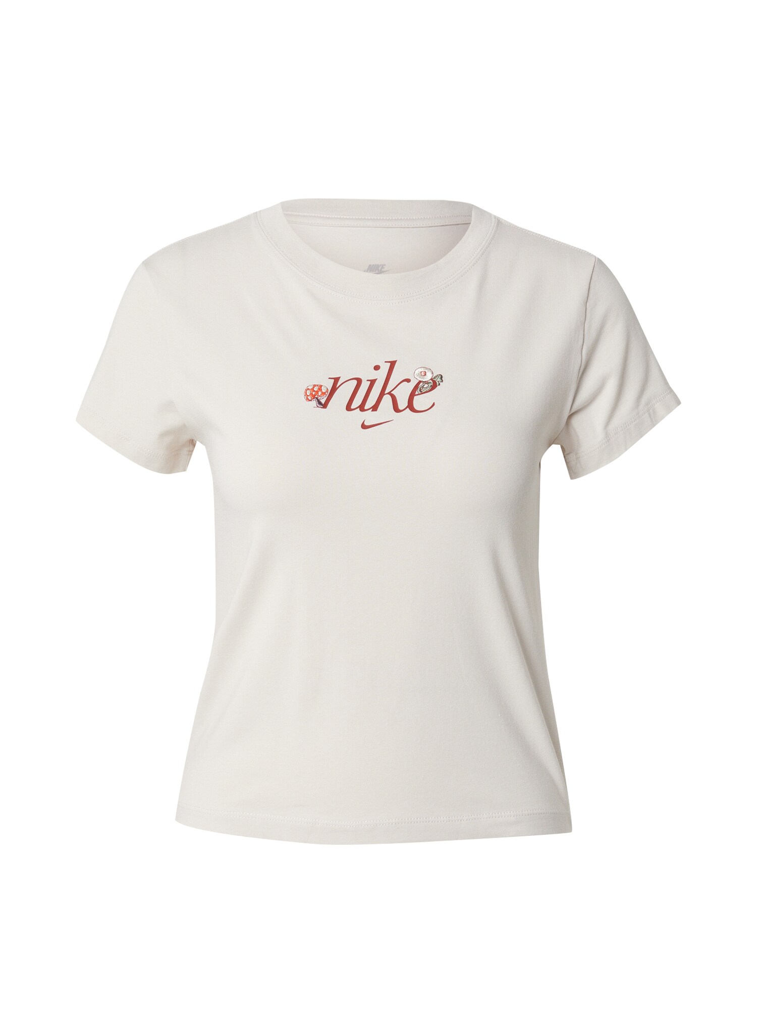 Nike Sportswear Tricou  roșu / alb murdar