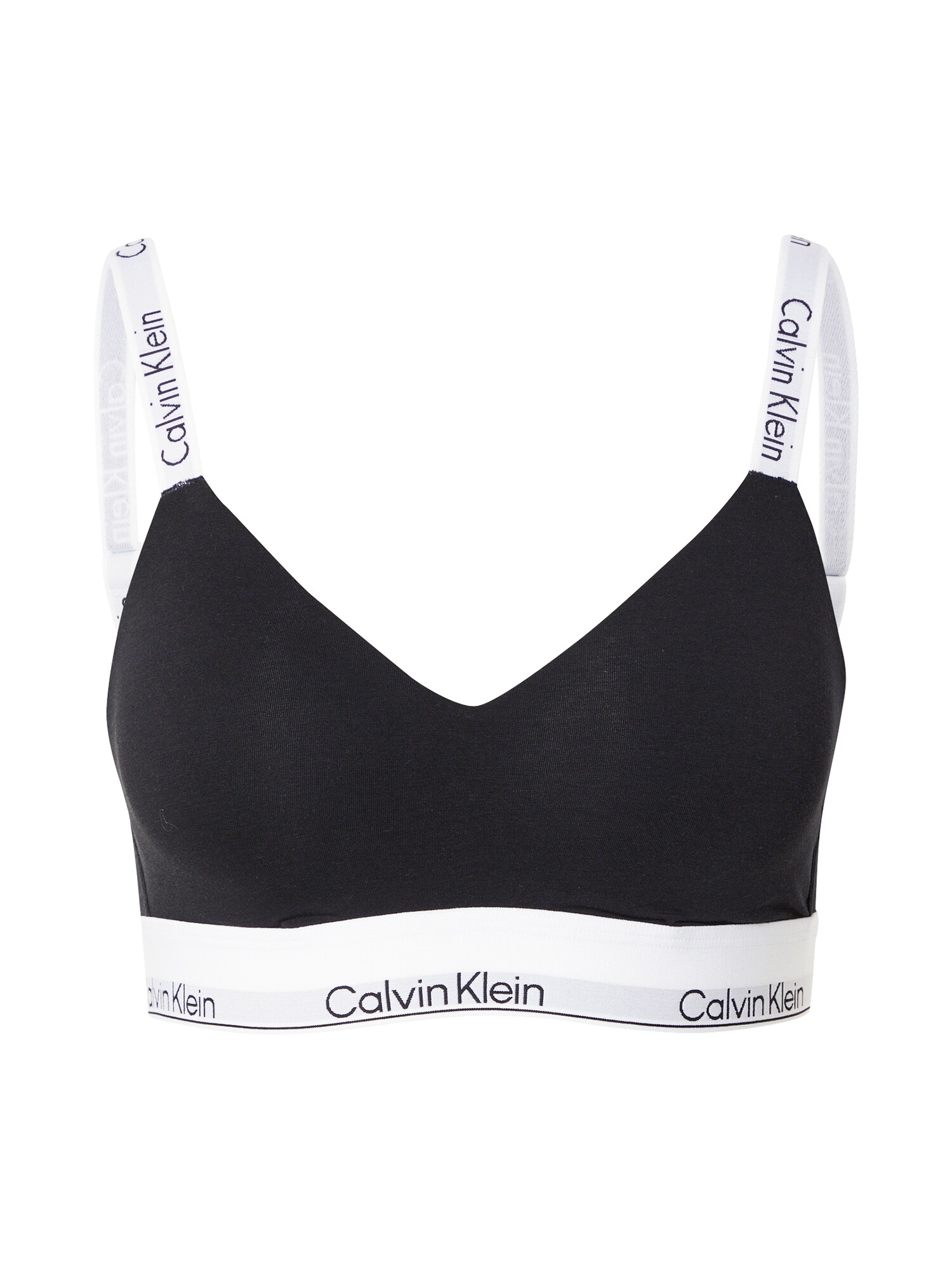 Calvin Klein Underwear Sutien  negru / alb