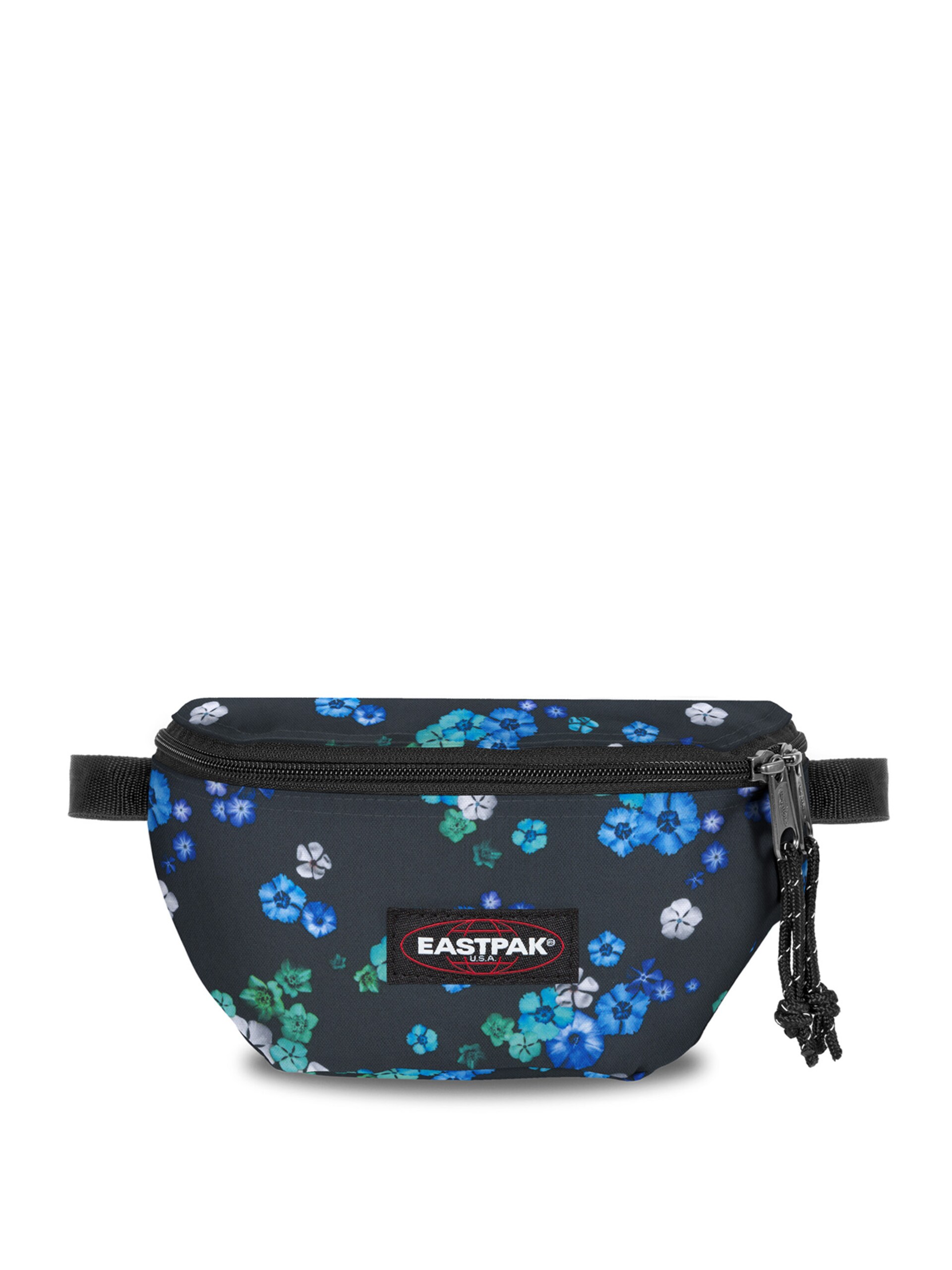 EASTPAK Magväska 'Springer' blå / ljusgrå / smaragd herr