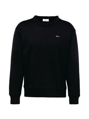 NN07 Sweatshirt ‘Briggs’ Zwart / Wit