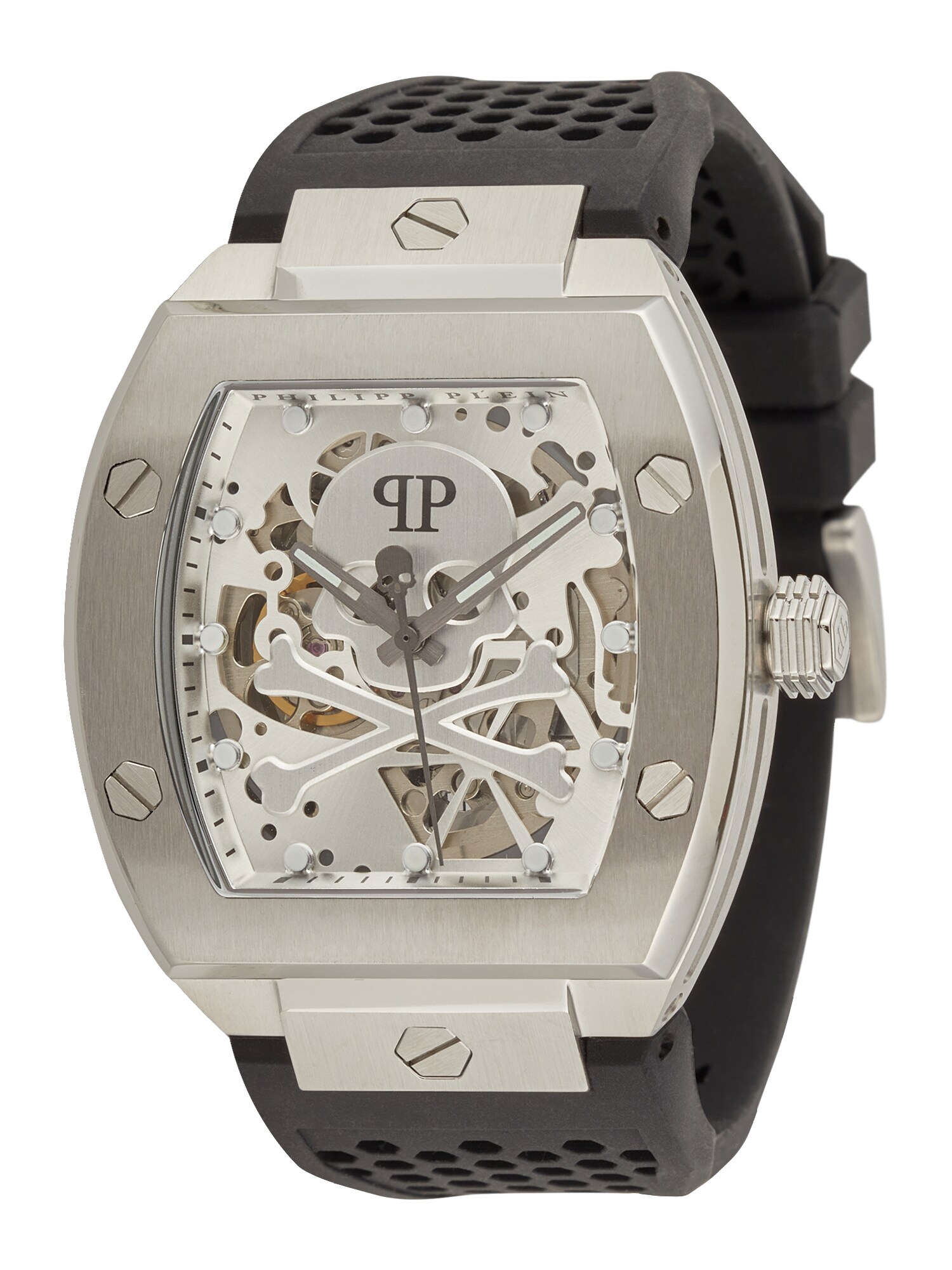 Philipp Plein Analoog Horloge Zwart / Zilver