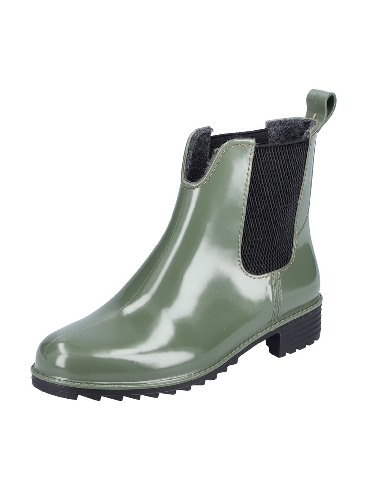 Rieker Rieker Gummistiefel oliv / schwarz