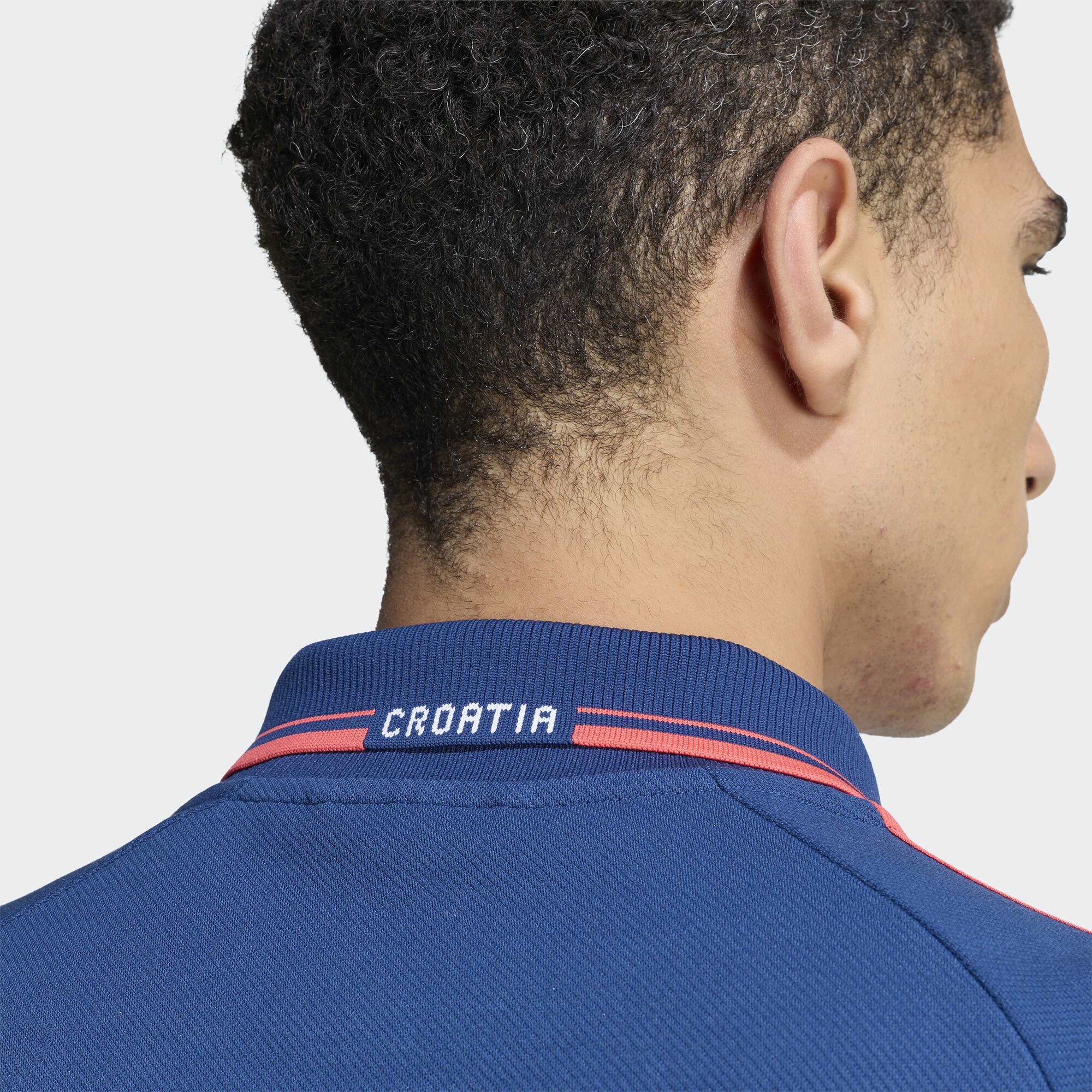 ADIDAS PERFORMANCE Sudadera con cremallera deportiva 'Croatia Away Anthem'  azul / rojo / blanco – imagen 4