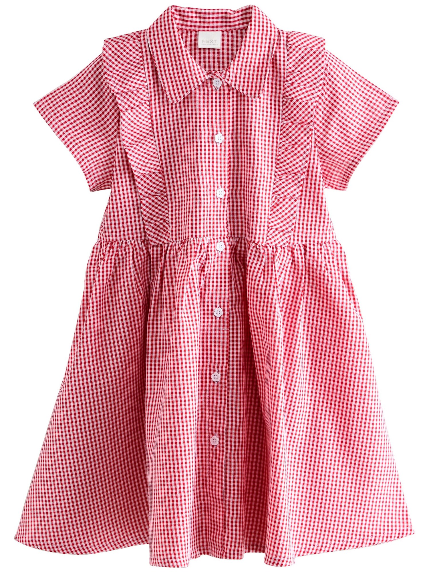 Next Rochie  roșu / alb