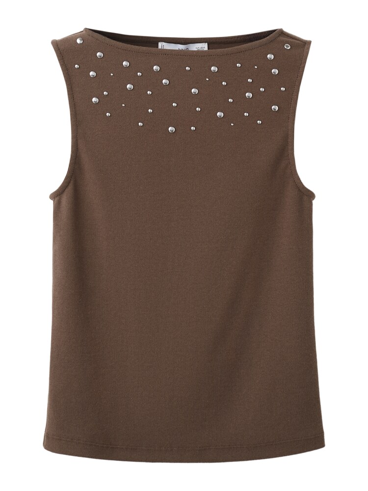 MANGO Top 'HEX' Női barna , Méret L